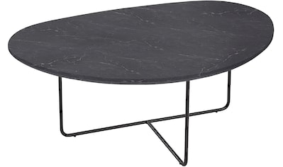 Couchtisch »7721«, Tischplatte wahlweise in Keramik storm negro oder in Asteiche