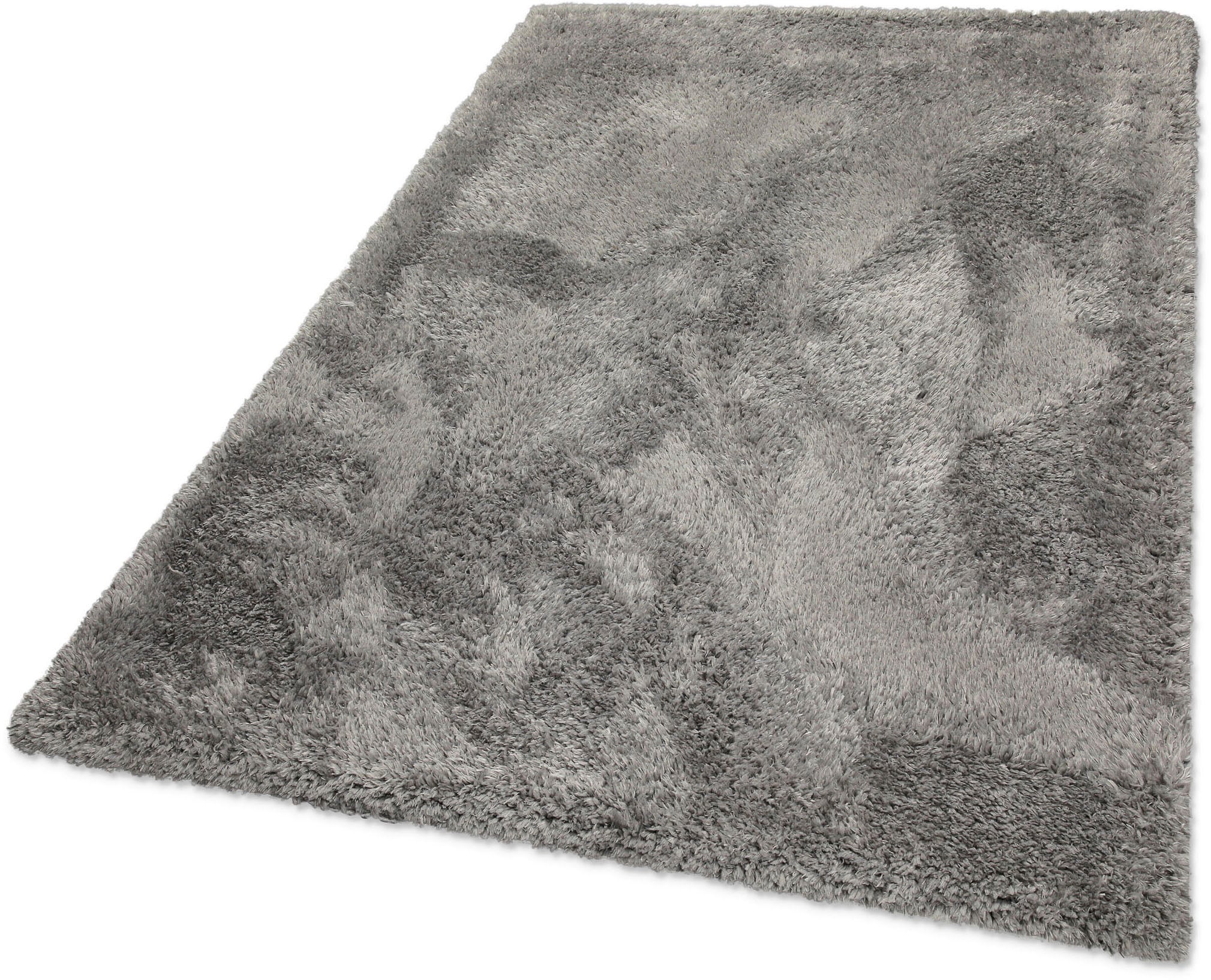 my home Hochflor-Teppich »Josetta, auch als Läufer erhältlich«, rechteckig, 50 mm Höhe, Langflor, Shaggy, dichter weicher Hochflor, uni farben, Wohnzimmer