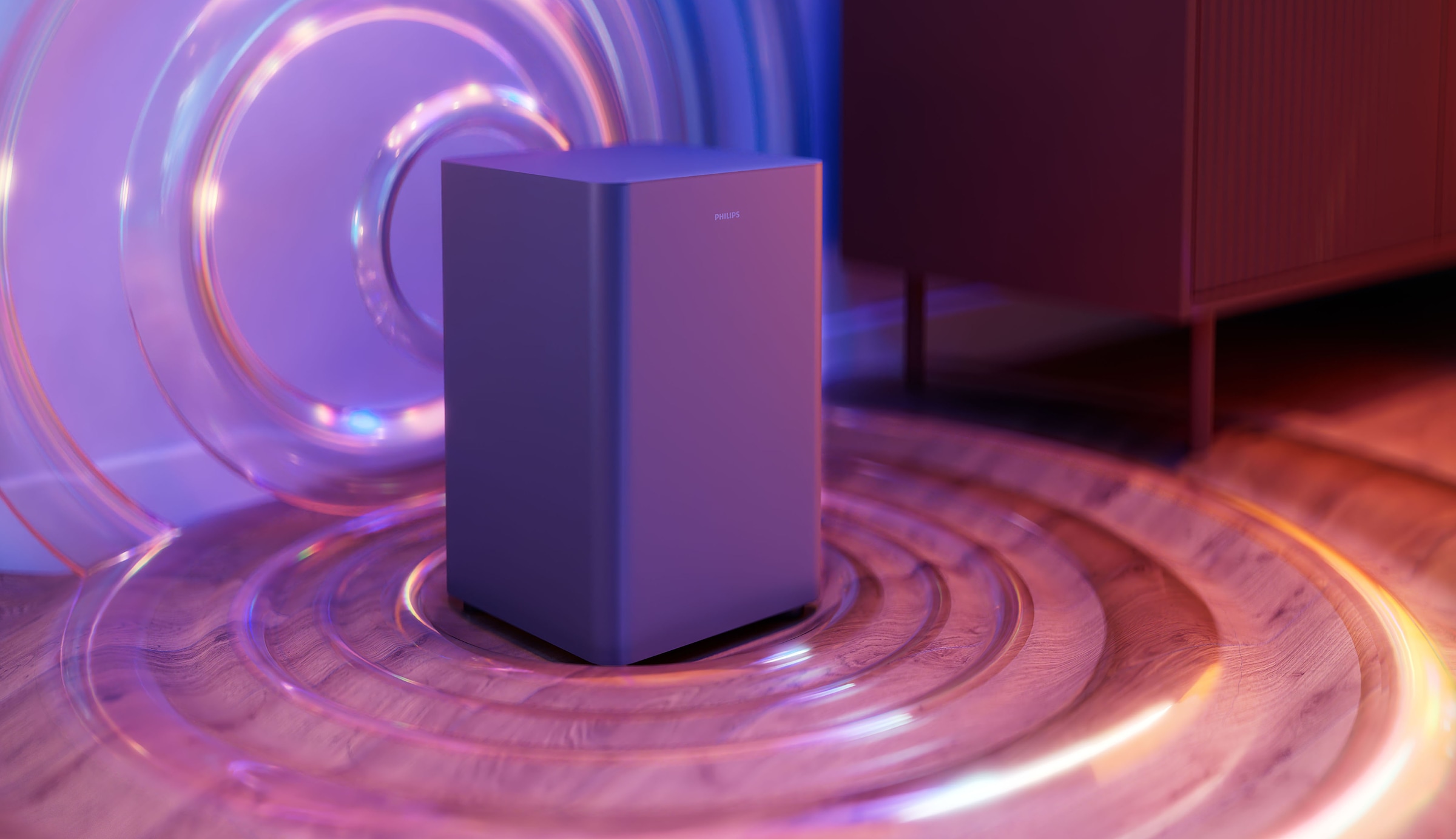 Philips Lautsprecher »TAB5601/10« 2.1 (A2DP Bluetooth | AVRCP Bluetooth | Bluetooth App-Steuerung | Bassregelung | Equalizer | Nacht Modus | USB-Wiedergabe 145 W)