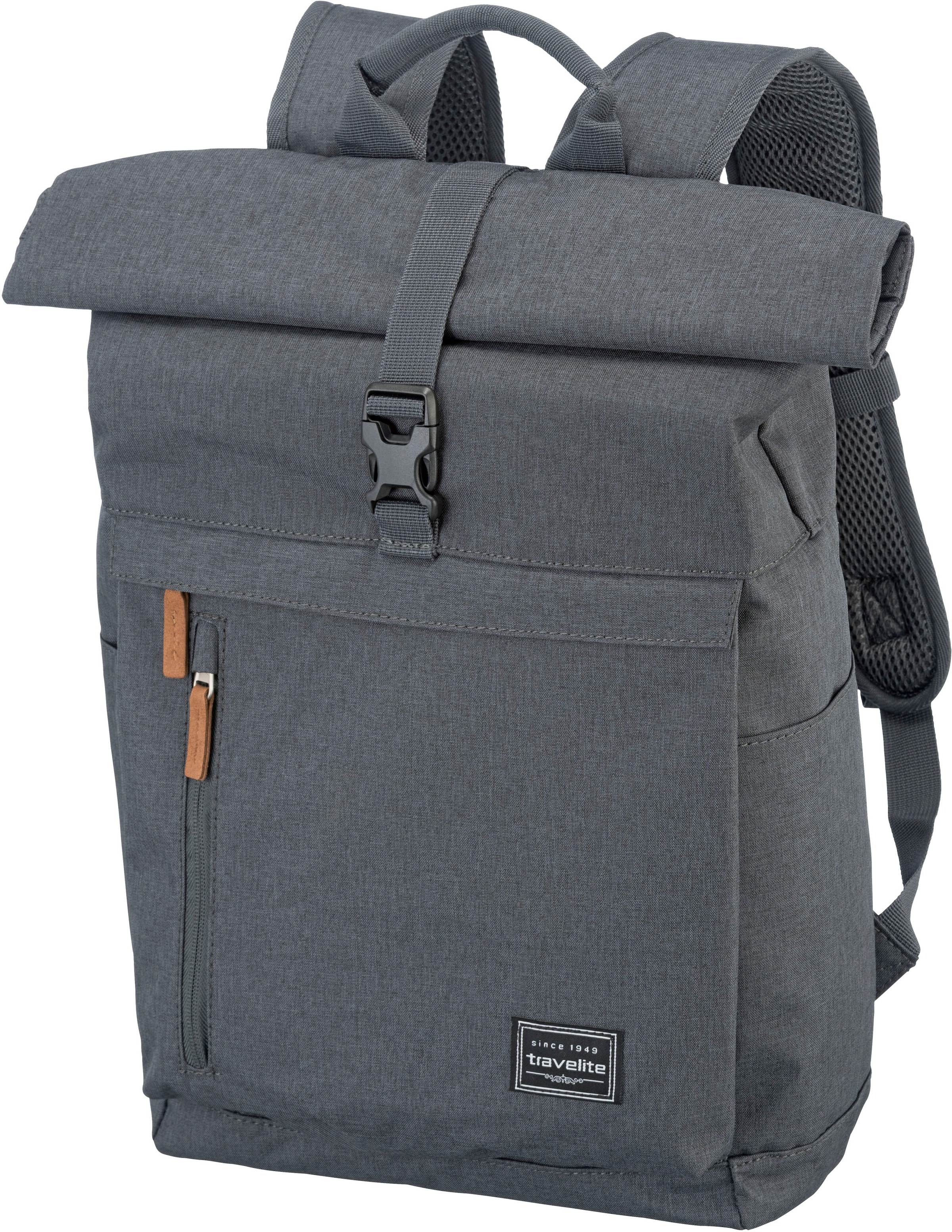 travelite Freizeitrucksack »BASICS Rollup Rucksack«, Arbeitsrucksack Sportrucksack Reiserucksack Schulrucksack