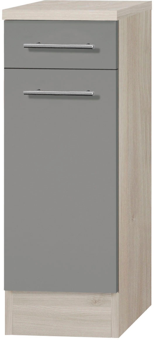 OPTIFIT Unterschrank »Bern«, 30 cm breit, mit 1 Tür und Schubkasten, mit höhenverstellbaren Füßen
