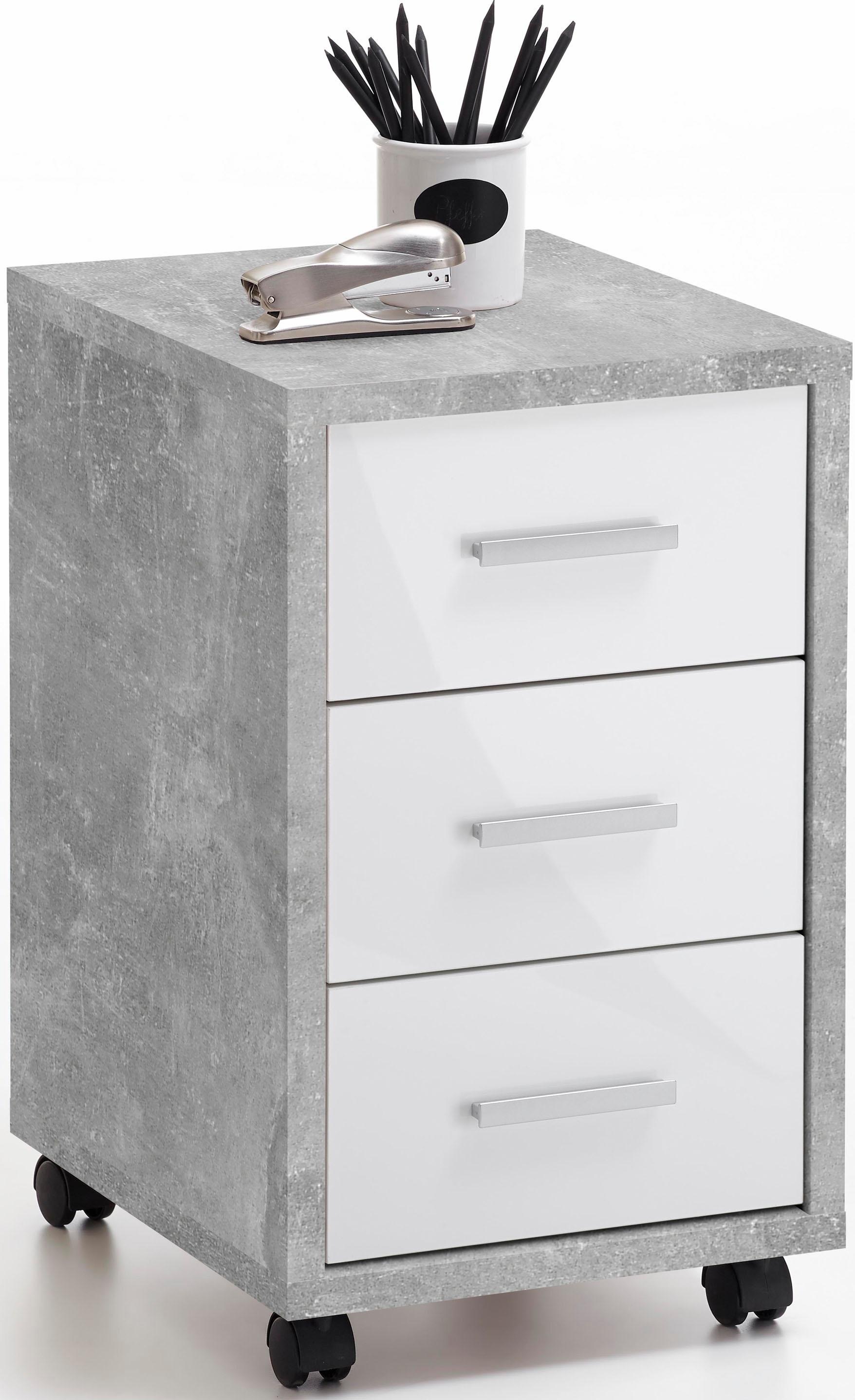 FMD Rollcontainer "Diego 2" mit 3 Schubkästen günstig online kaufen