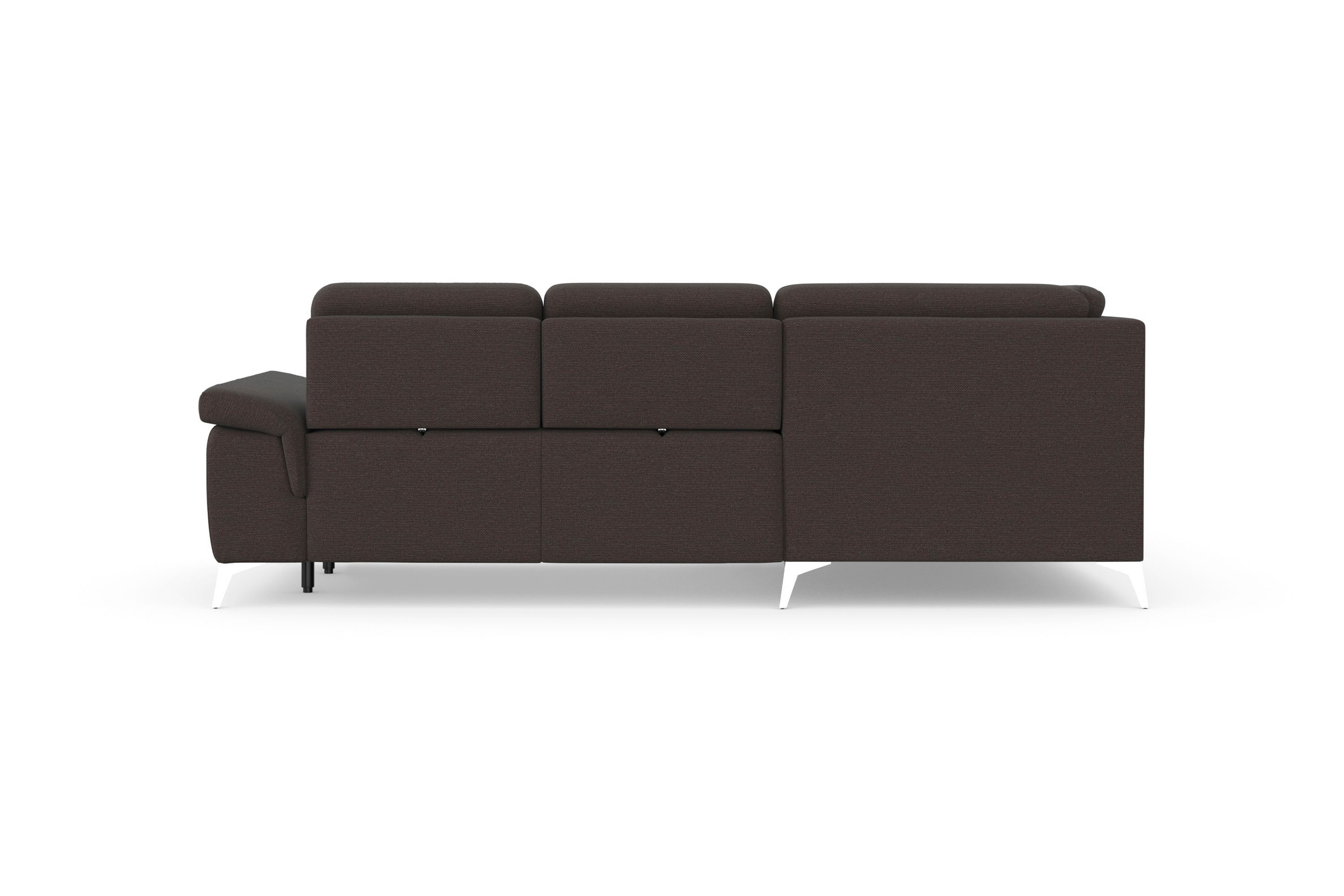 sit&more Ecksofa »Padua L-Form«, inklusive Sitztiefenverstellung, Armteilfunktion und Federkern