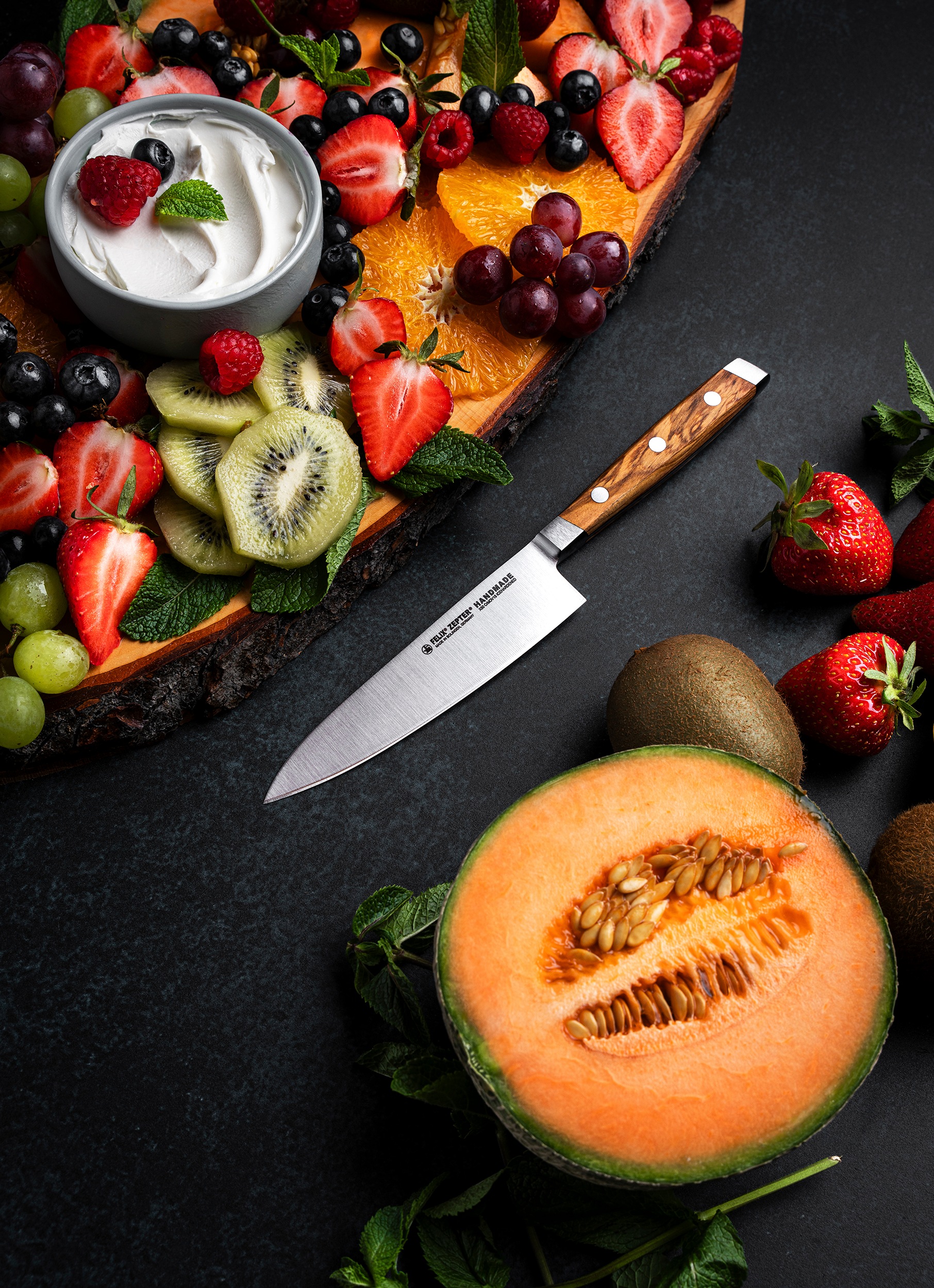 Felix Solingen Gemüsemesser »First Class Wood«, (1 tlg.), Handmade in Solin günstig online kaufen