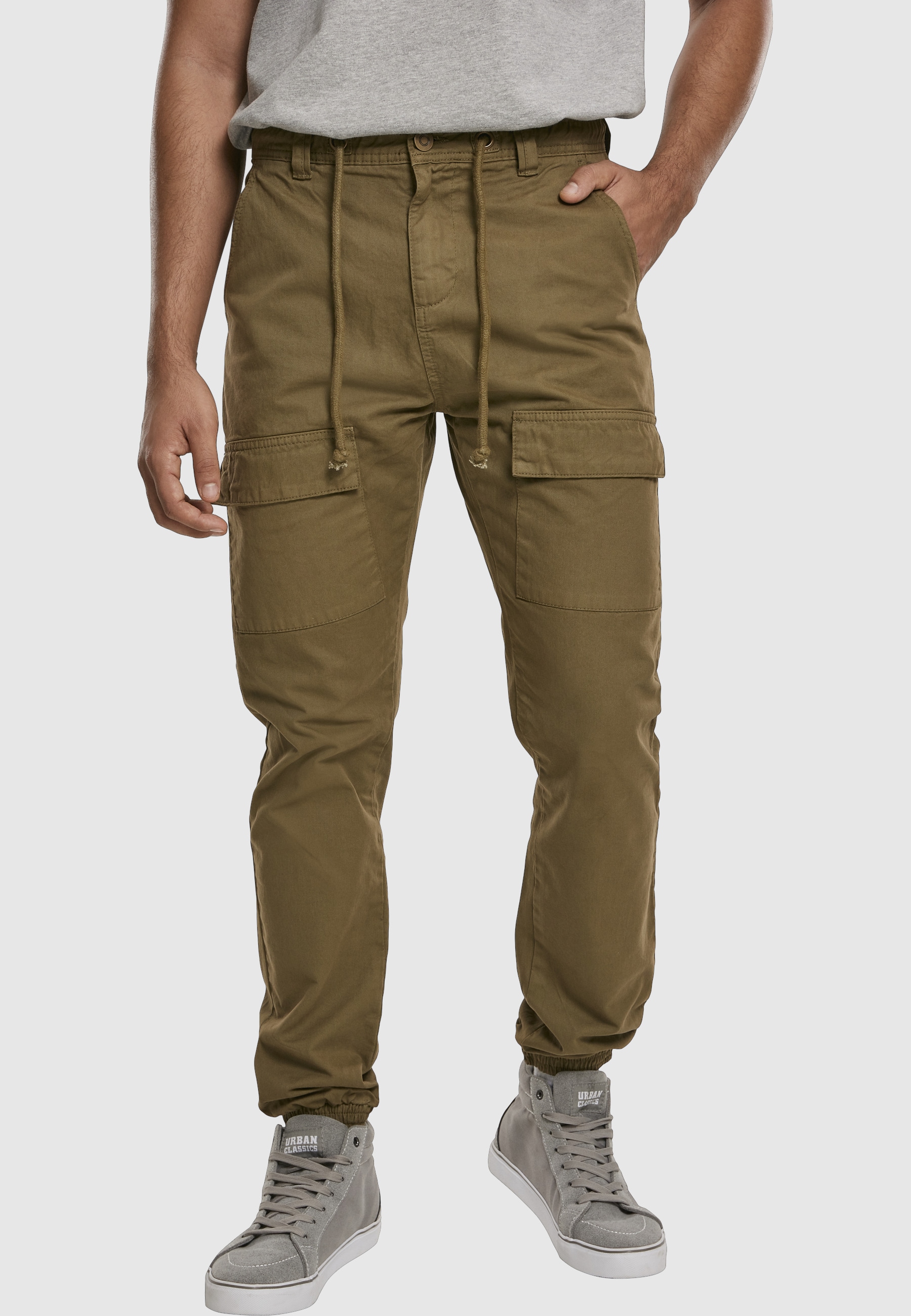 URBAN CLASSICS Jogginghose »Urban Classics Herren Front Pocket Cargo Jogging Pants«
