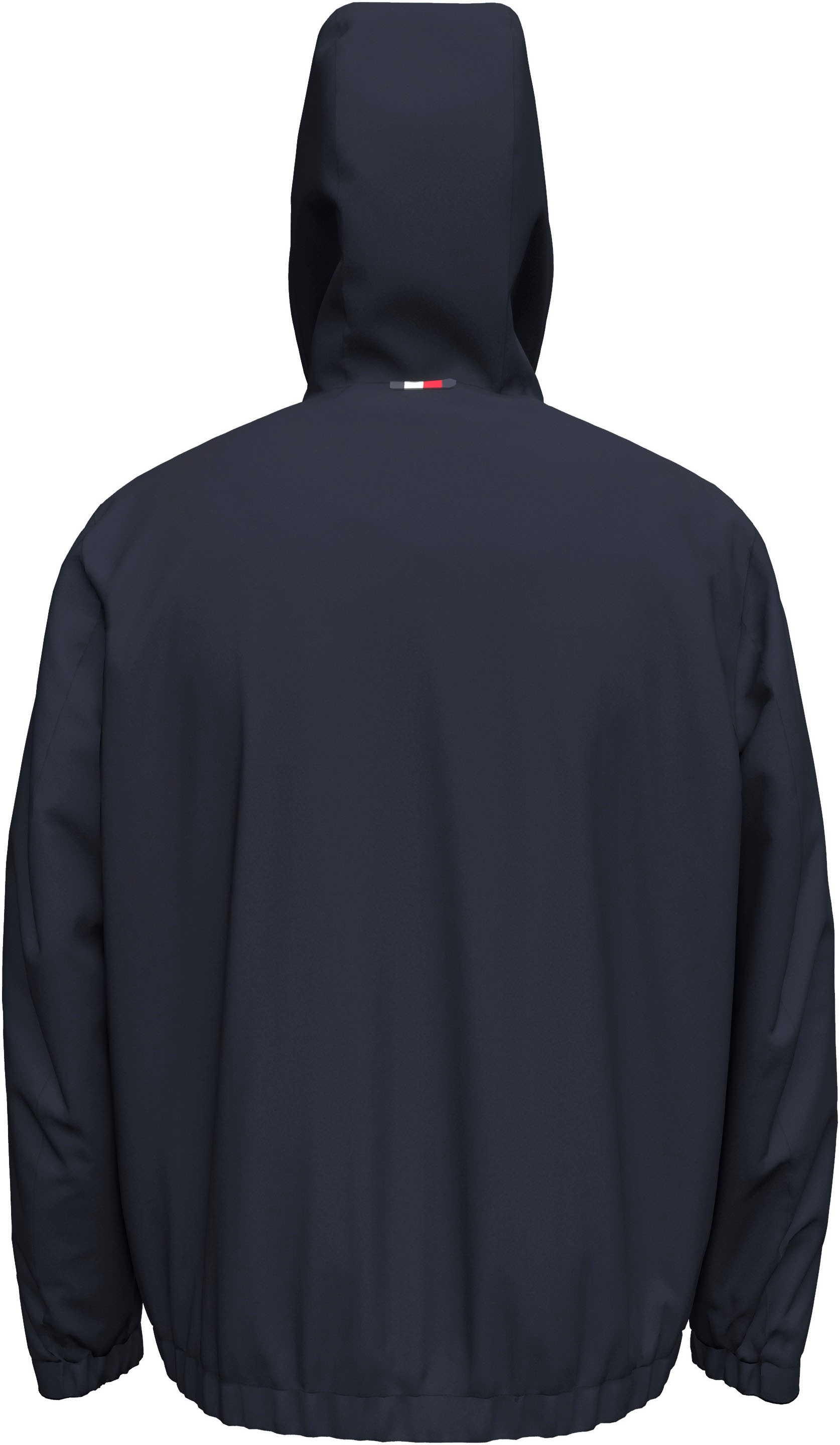 Tommy Hilfiger Outdoorjacke »RWB HOODED JACKET«, mit Kapuze, mit verstellbarer Kapuze