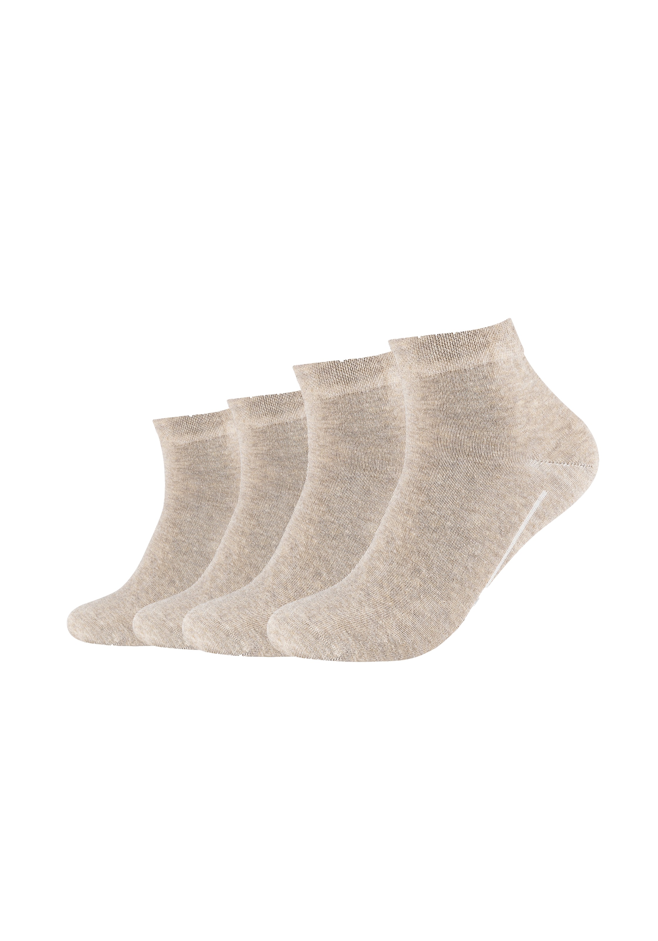Camano Kurzsocken »ca-soft« 4 Stk. tlg. mit weichen Komfortbündchen