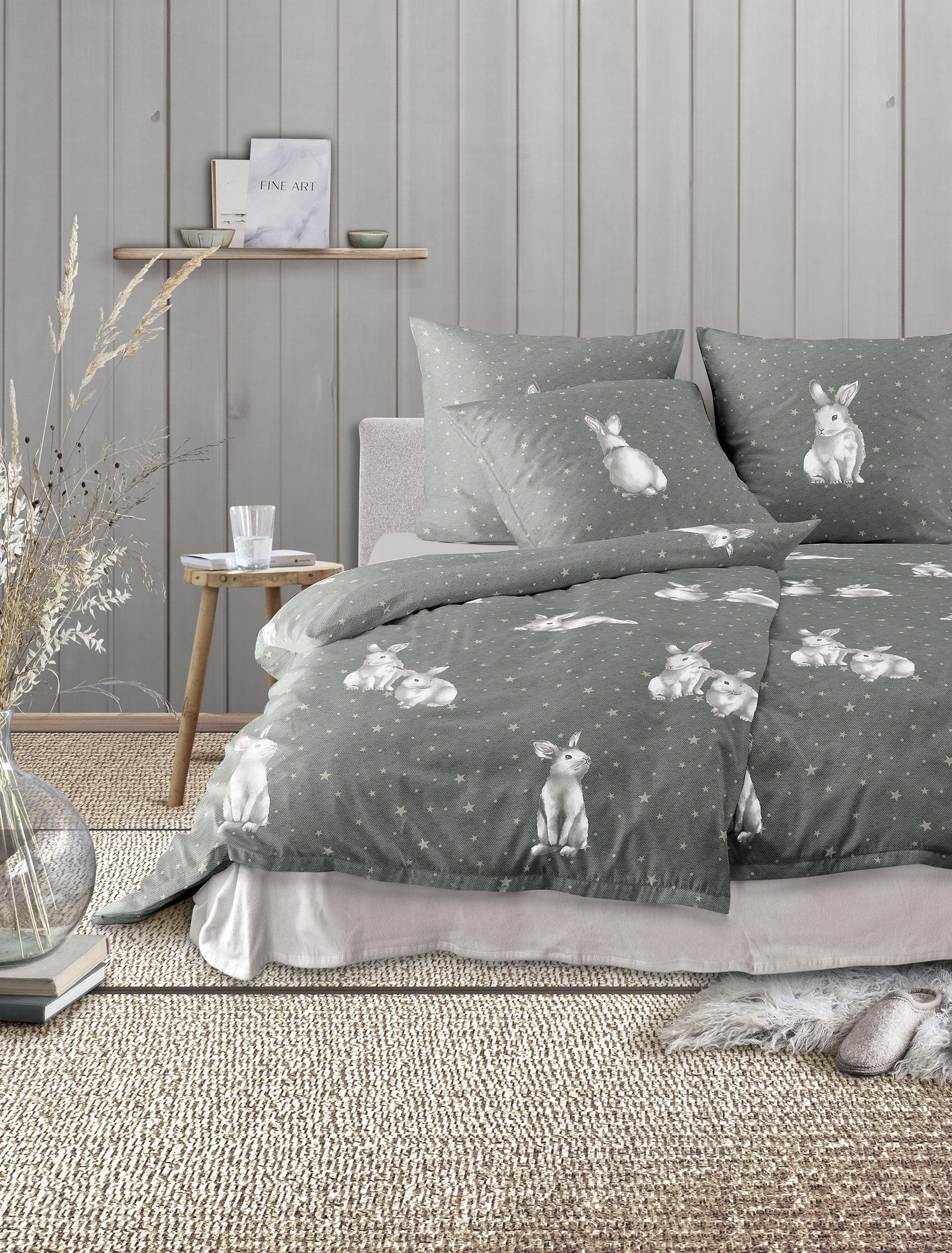 Irisette Bettwäsche »Koala-J 8654« 2 Stk. tlg. flauschig weich und wärmend günstig online kaufen