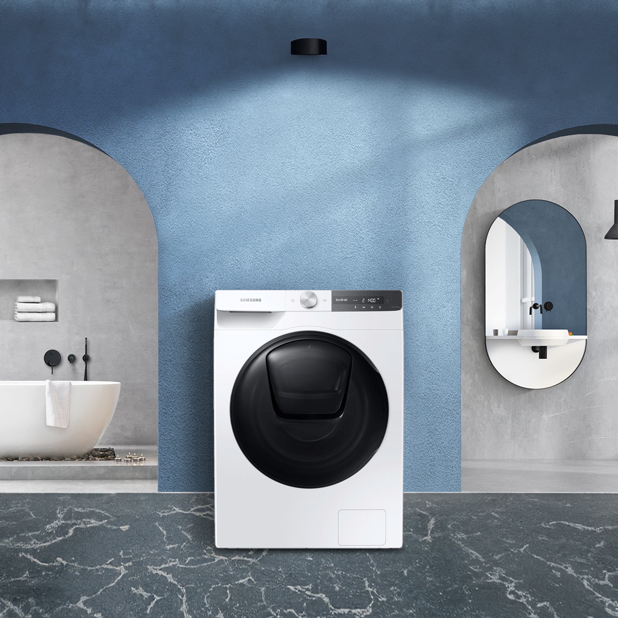 Samsung Waschmaschine WW8500T »WW81T854ABT«, 8 kg, 1400 U/min, QuickDrive™