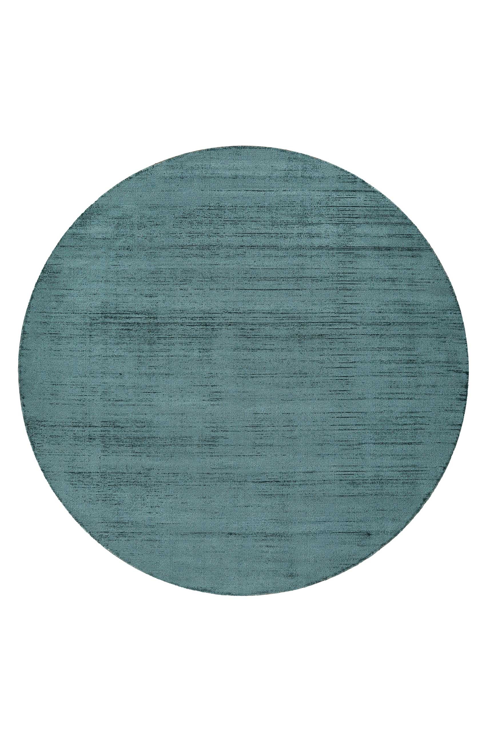 Esprit Teppich »Gil,  ESP-39954«, rund, 8 mm Höhe, handgewebt, seidig glänzend, schimmernde Farbbrillianz, Melangeeffekt