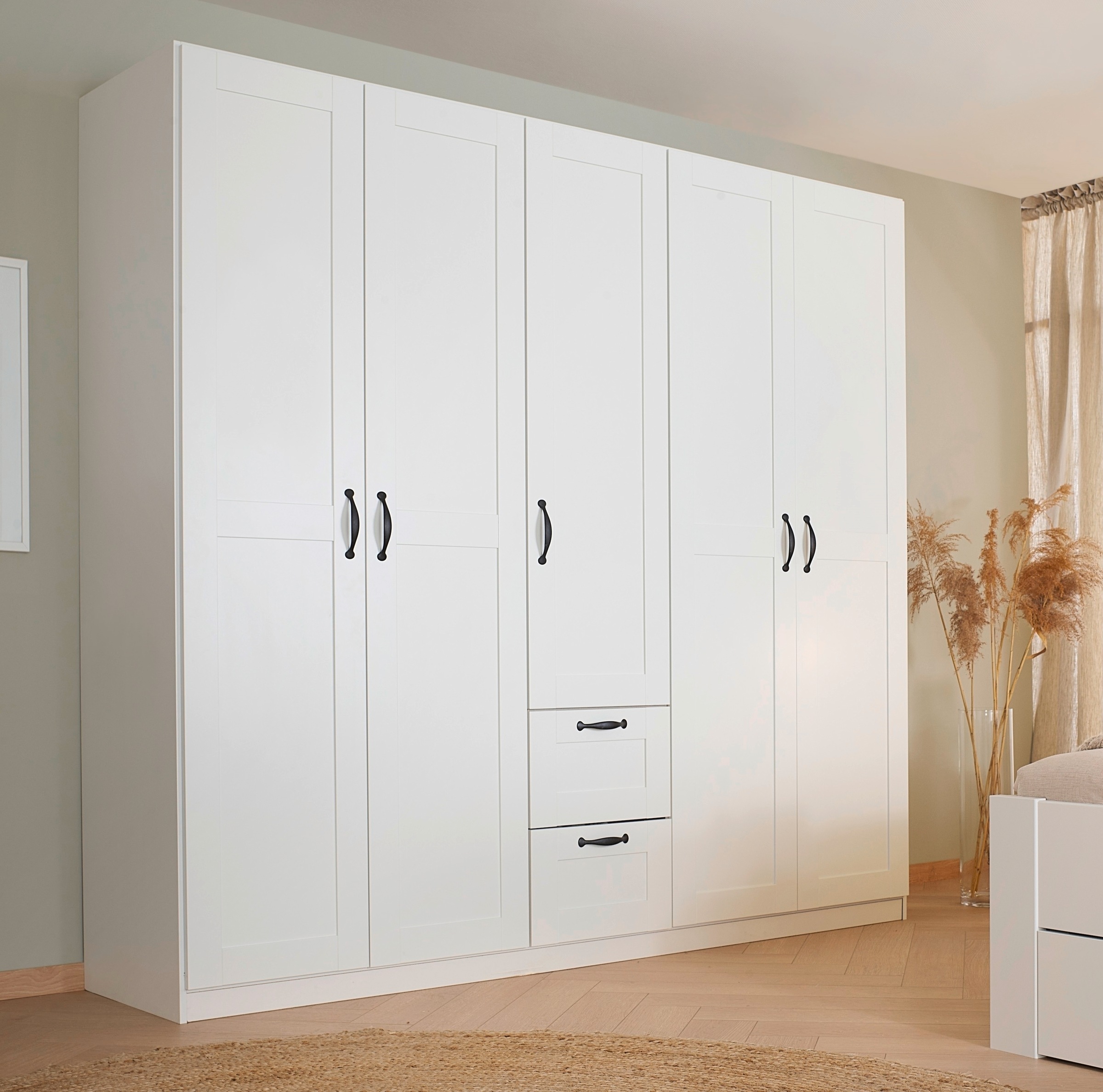 rauch Drehtürenschrank »Cottage by Quadra Spin« in skandinavischem Landhaus günstig online kaufen