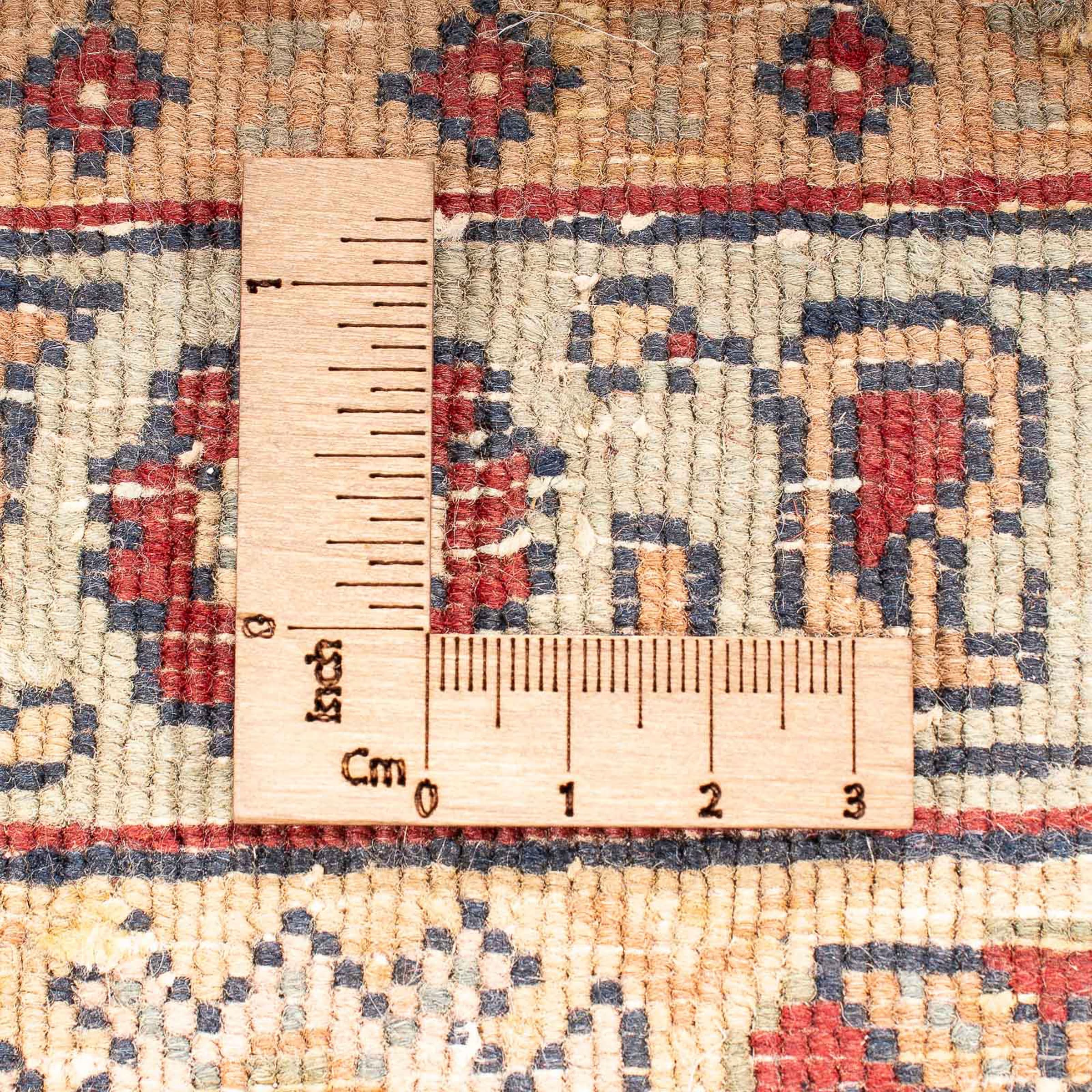 morgenland Orientteppich »Bidjar - Indus - 300 x 200 cm - beige«, rechteckig, Wohnzimmer, Handgeknüpft, Einzelstück mit Zertifikat