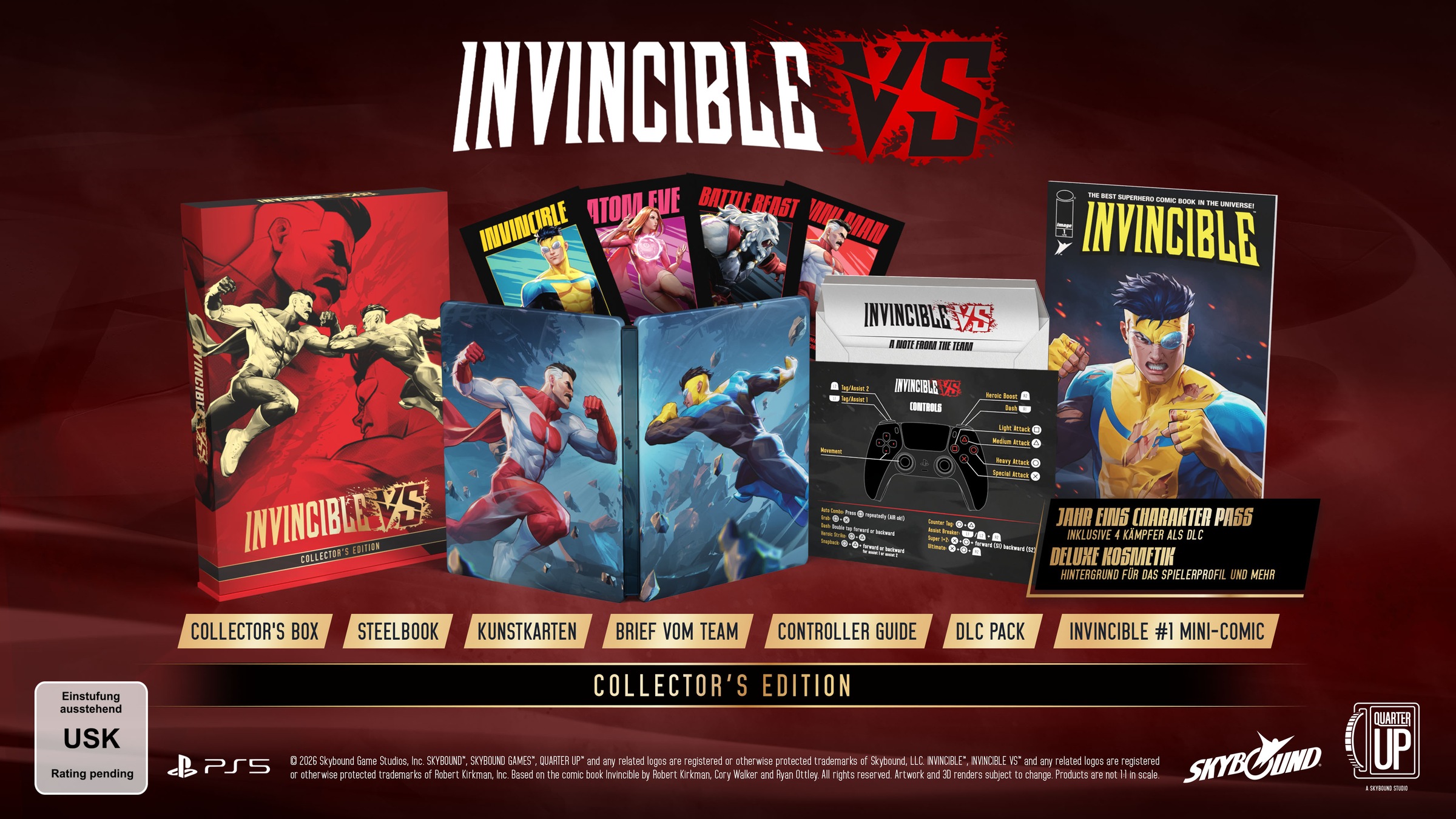 Skybound Games Spielesoftware »Invincible VS Collector's Edition« PlayStation 5
