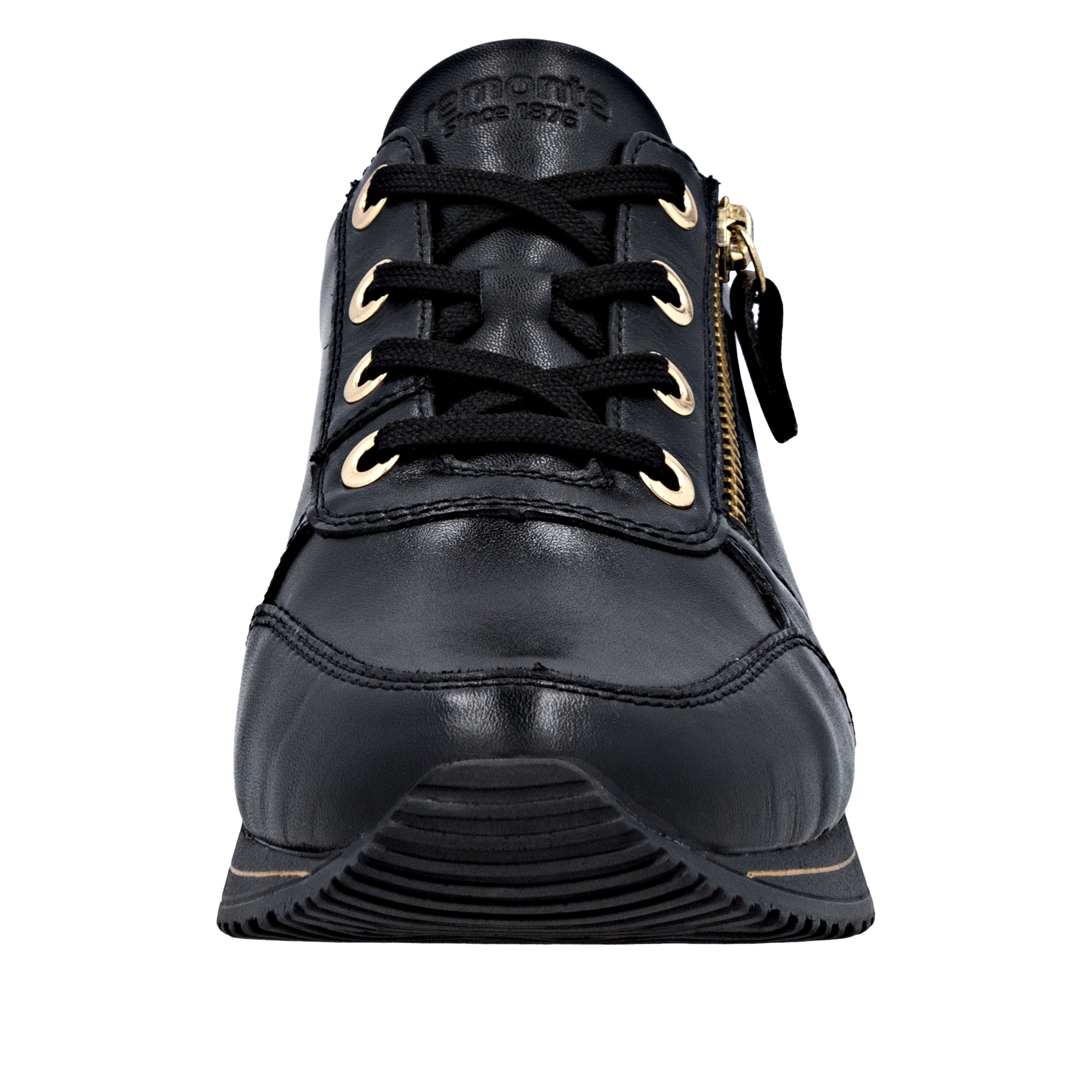 Remonte Keilsneaker  Schnürschuh, Halbschuh, Freizeitschuh mit seitlichem Reißverschluss