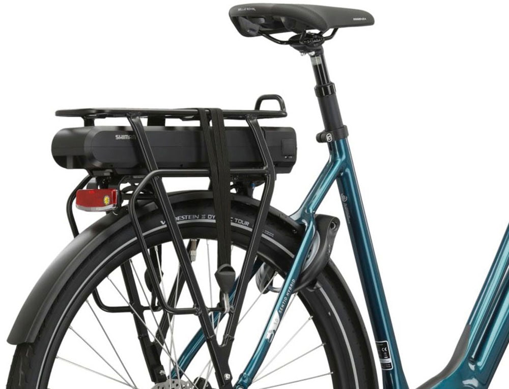 Kross E-Bike »E-Citybike Sentio Hybrid 5.0 28 Zoll blau«, 7 Gang, Shimano, NEXUS, Mittelmotor 250 W, Pedelec, Elektrofahrrad für Damen und Herren