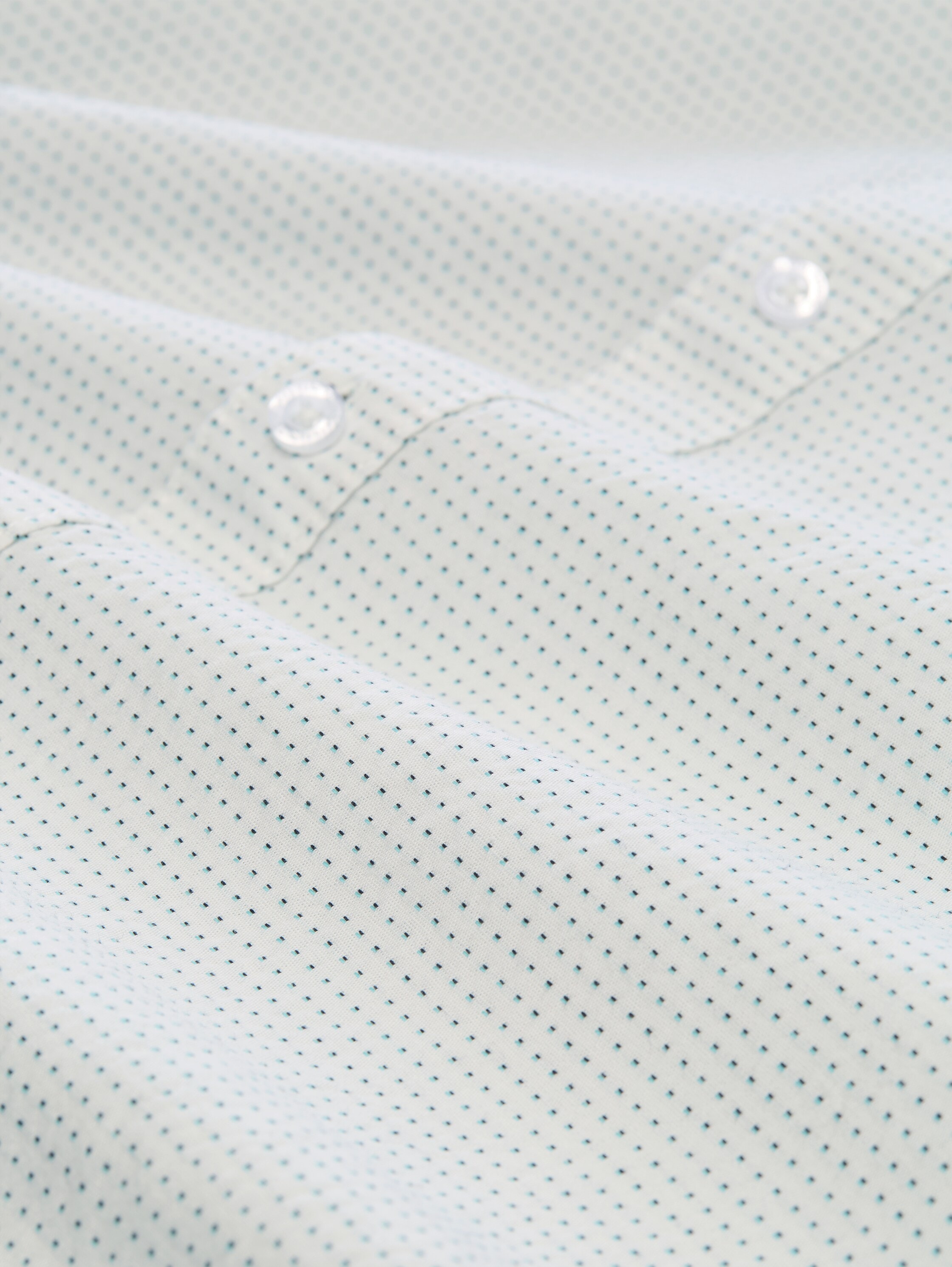 TOM TAILOR PLUS Kurzarmhemd mit Minimalprint - Große Größen