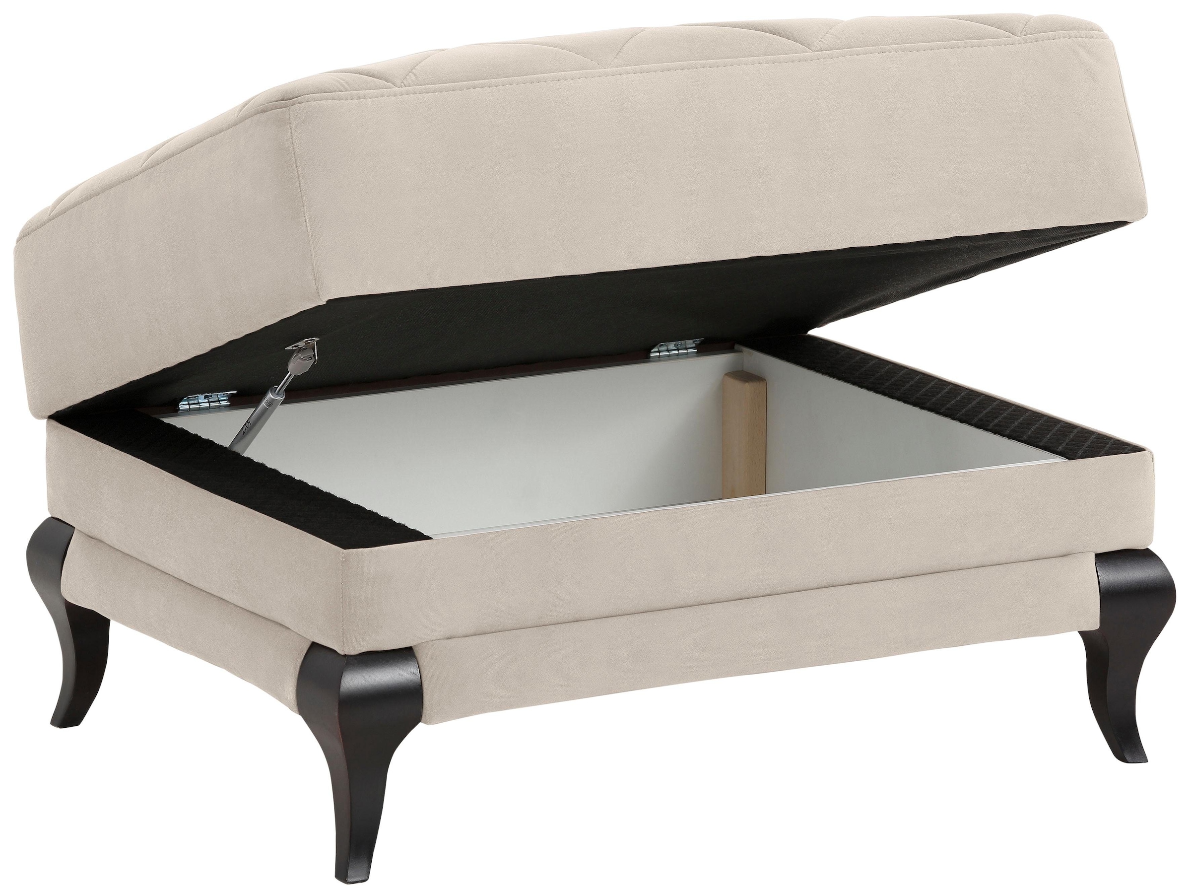 Home affaire Hocker »Brahms«, mit Stauraumfach
