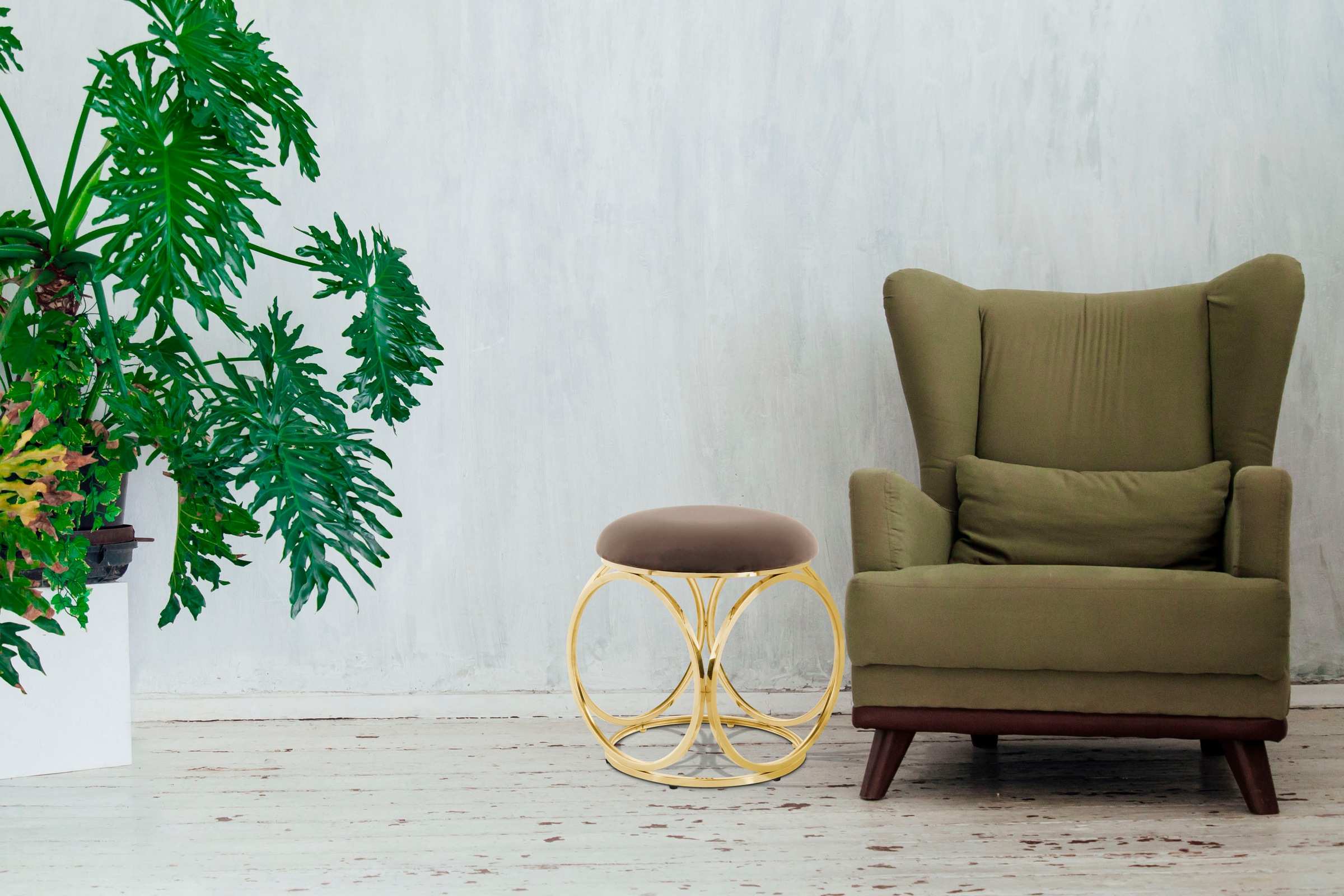 Kayoom Sitzhocker »Hocker Whitney 325,Hocker mit offenem Design, Gestell au günstig online kaufen