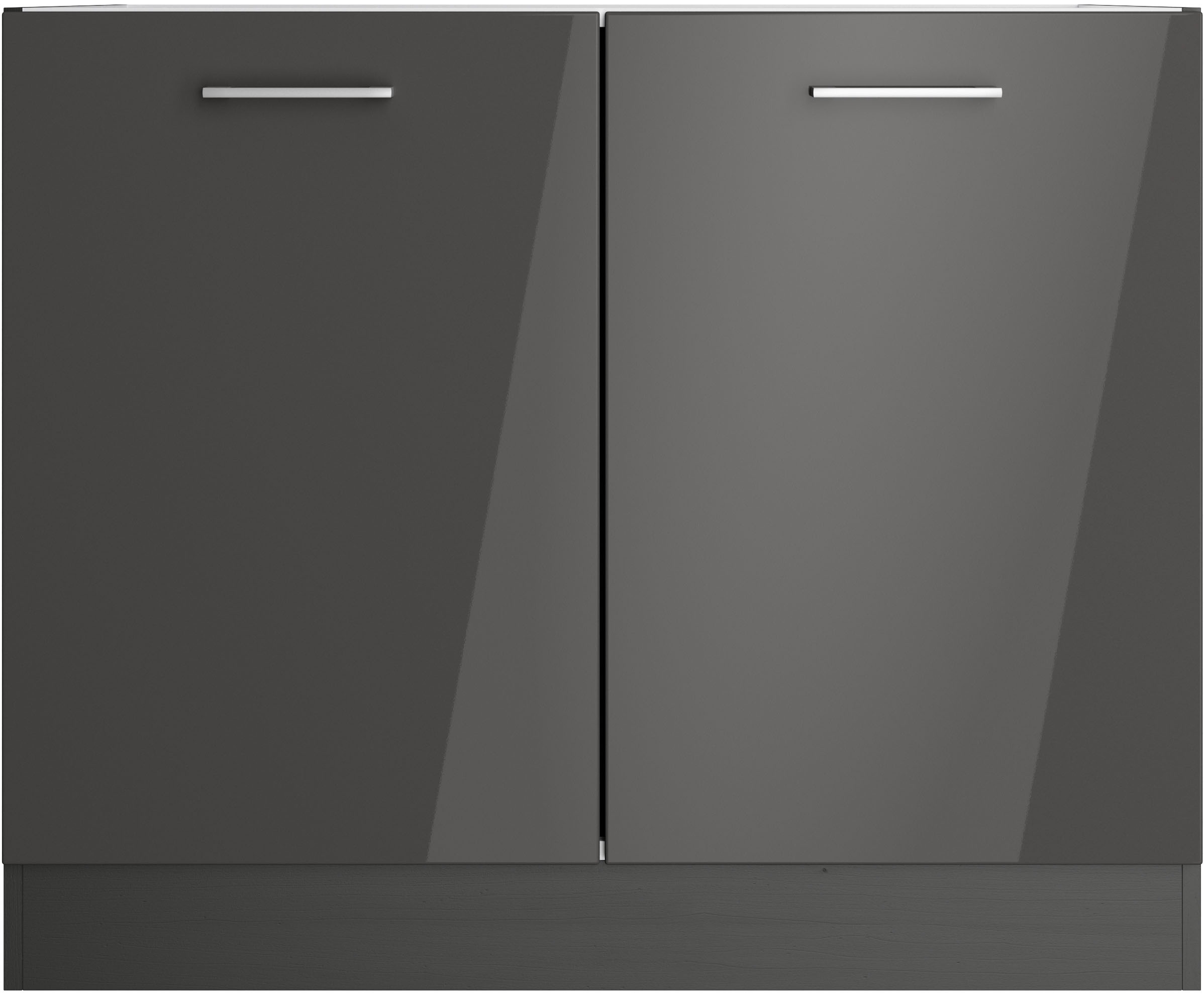 KOCHSTATION Spülenschrank »KS-Milan« Spülenschrank 100 cm, matte oder hochg günstig online kaufen