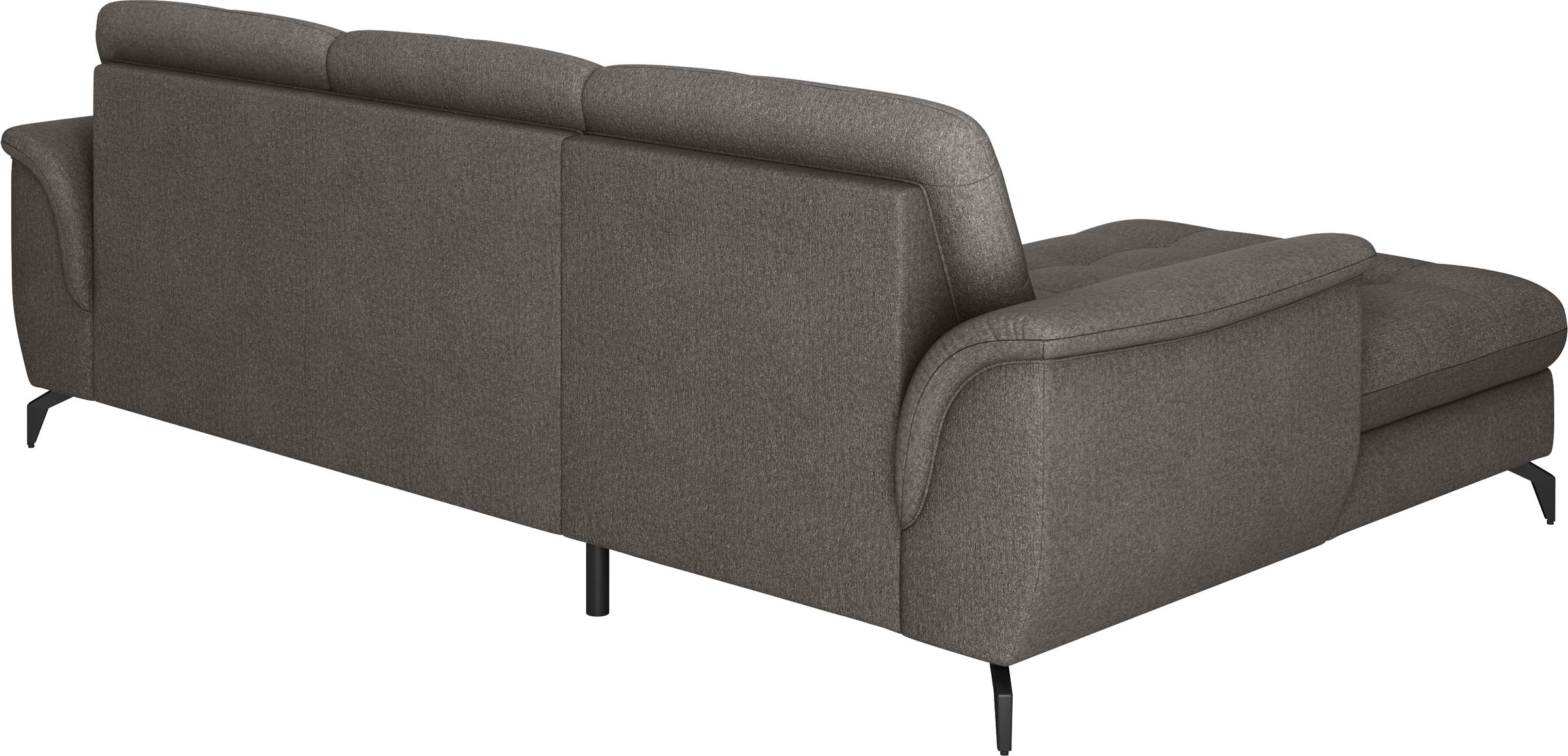 sit&more Ecksofa »Zora L-Form«, wahlweise mit Bettfunktion und Bettkasten