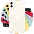 Apple Smartphone »iPhone 11«, white, 15,5 cm/6,1 Zoll, 64 GB Speicherplatz, 12 MP Kamera, ohne Strom-Adapter und Kopfhörer