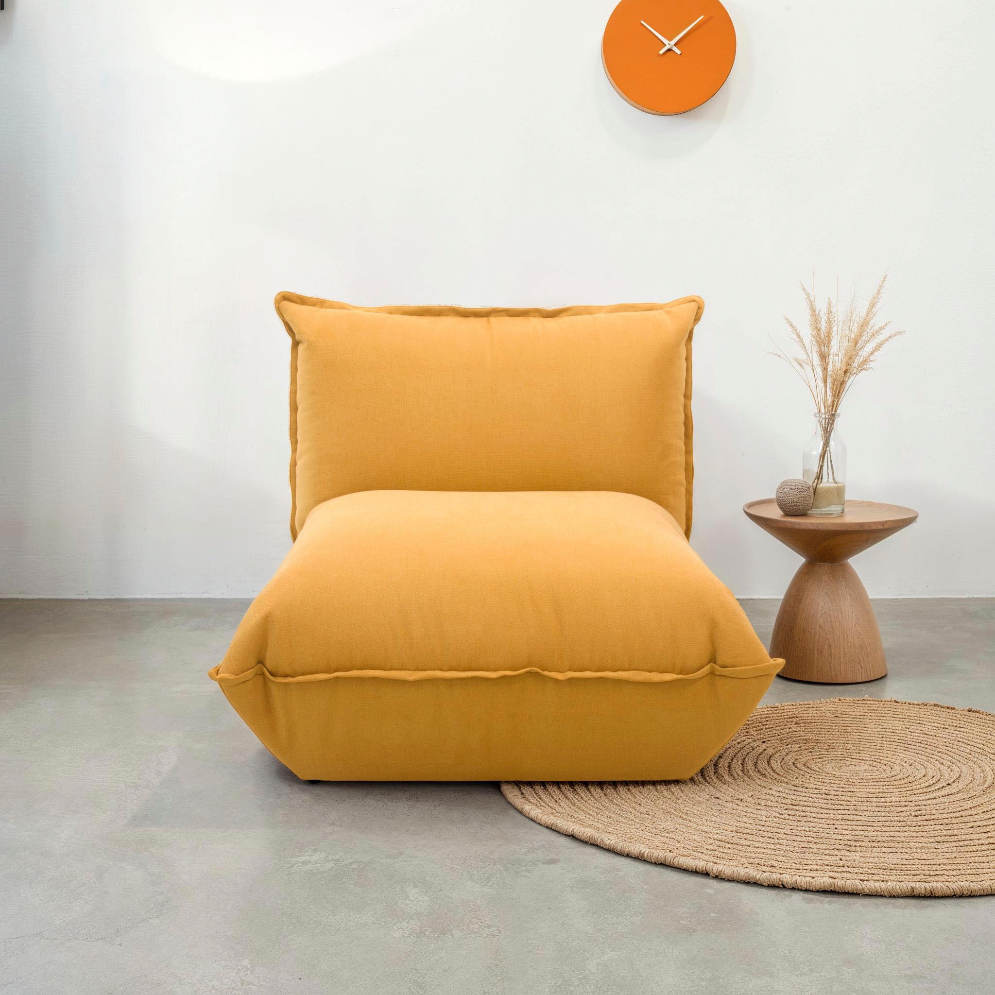 DOMO collection Sessel »Nantes Loungesessel, Wohlfühlsessel« hochwertig gep günstig online kaufen