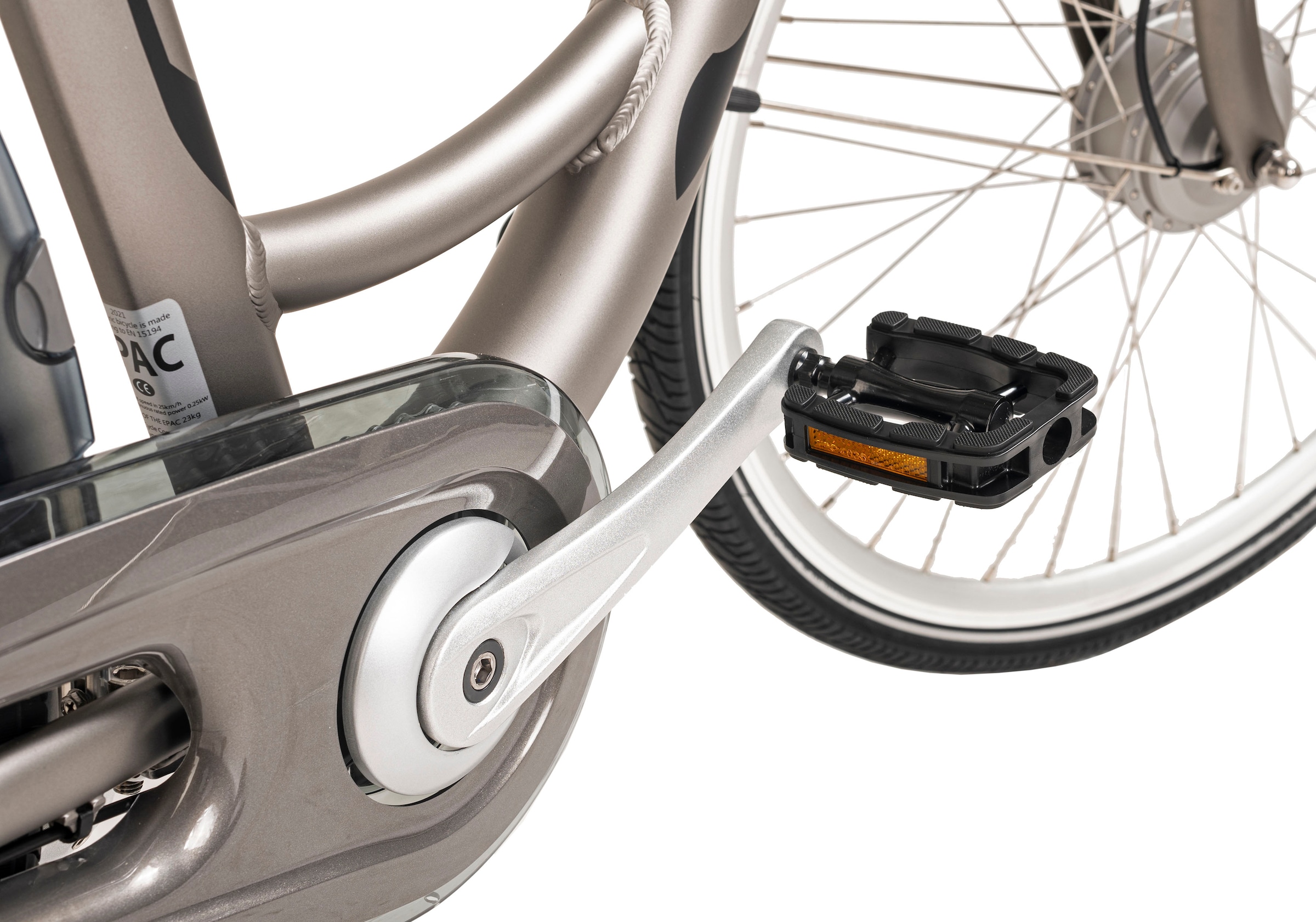 VOGUE BIKE E-Bike »Basic«, 7 Gang, Shimano, Nexus, Frontmotor 250 W, Pedelec, Elektrofahrrad für Damen u. Herren