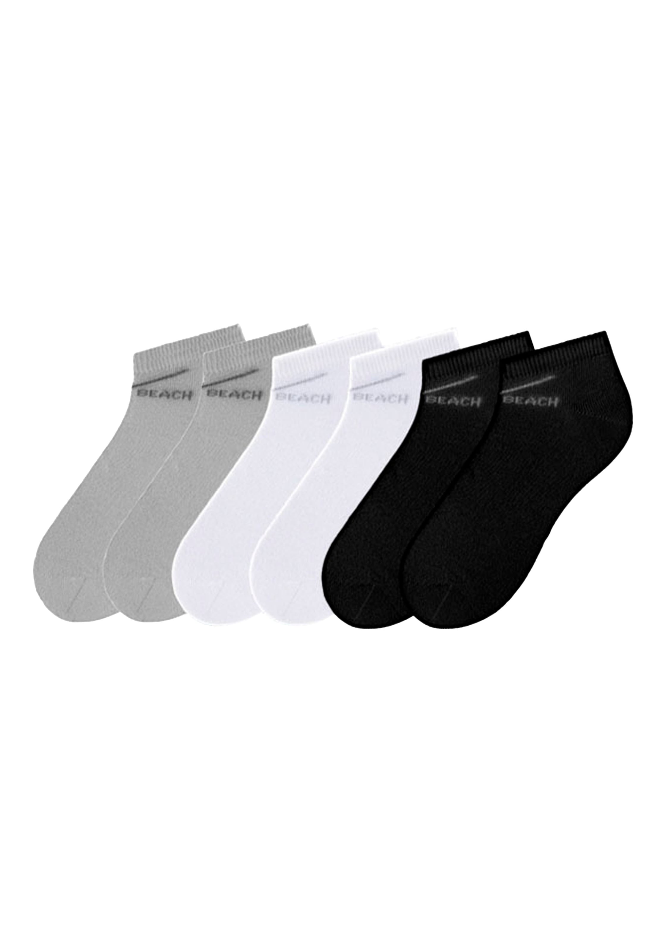 Venice Beach Sneakersocken, (Packung, 6 Paar), perfekte Passform durch LYCRA-Anteil