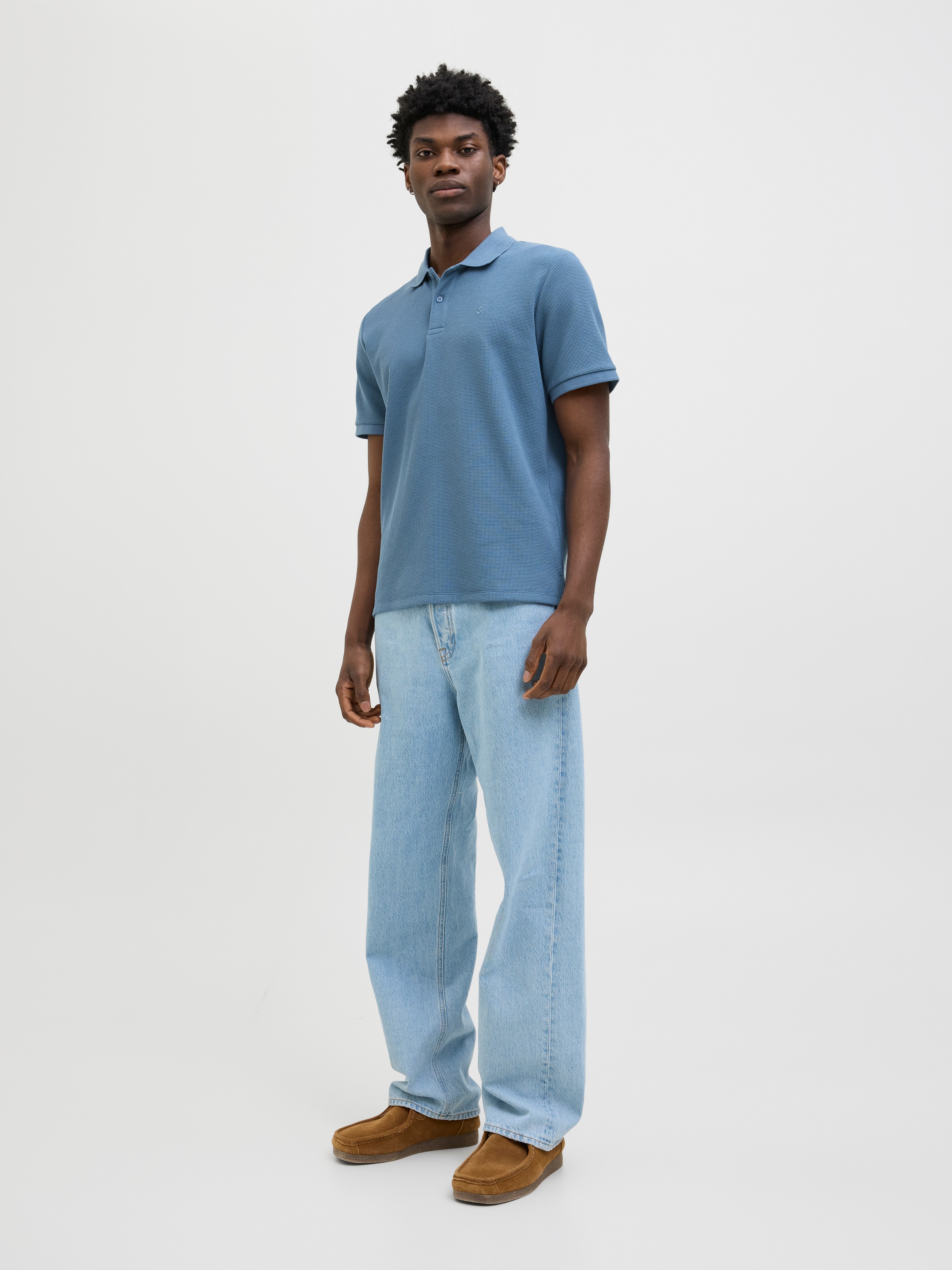 Jack & Jones Poloshirt »JJEAUSTIN POLO SS NOOS«, mit Logo Stickerei
