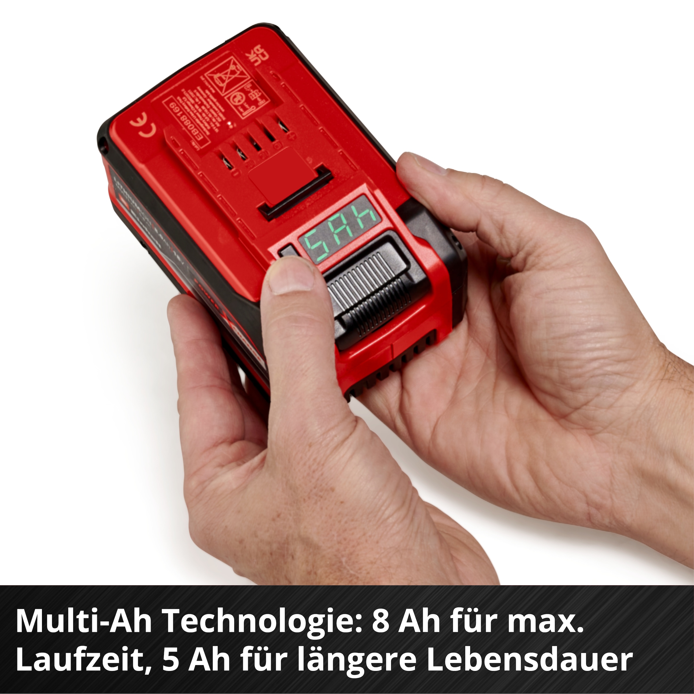 Einhell Akku »»Power X-Change Multi-Ah PXC Plus««, 18 V, umschaltbar: 5 und 8 Ah