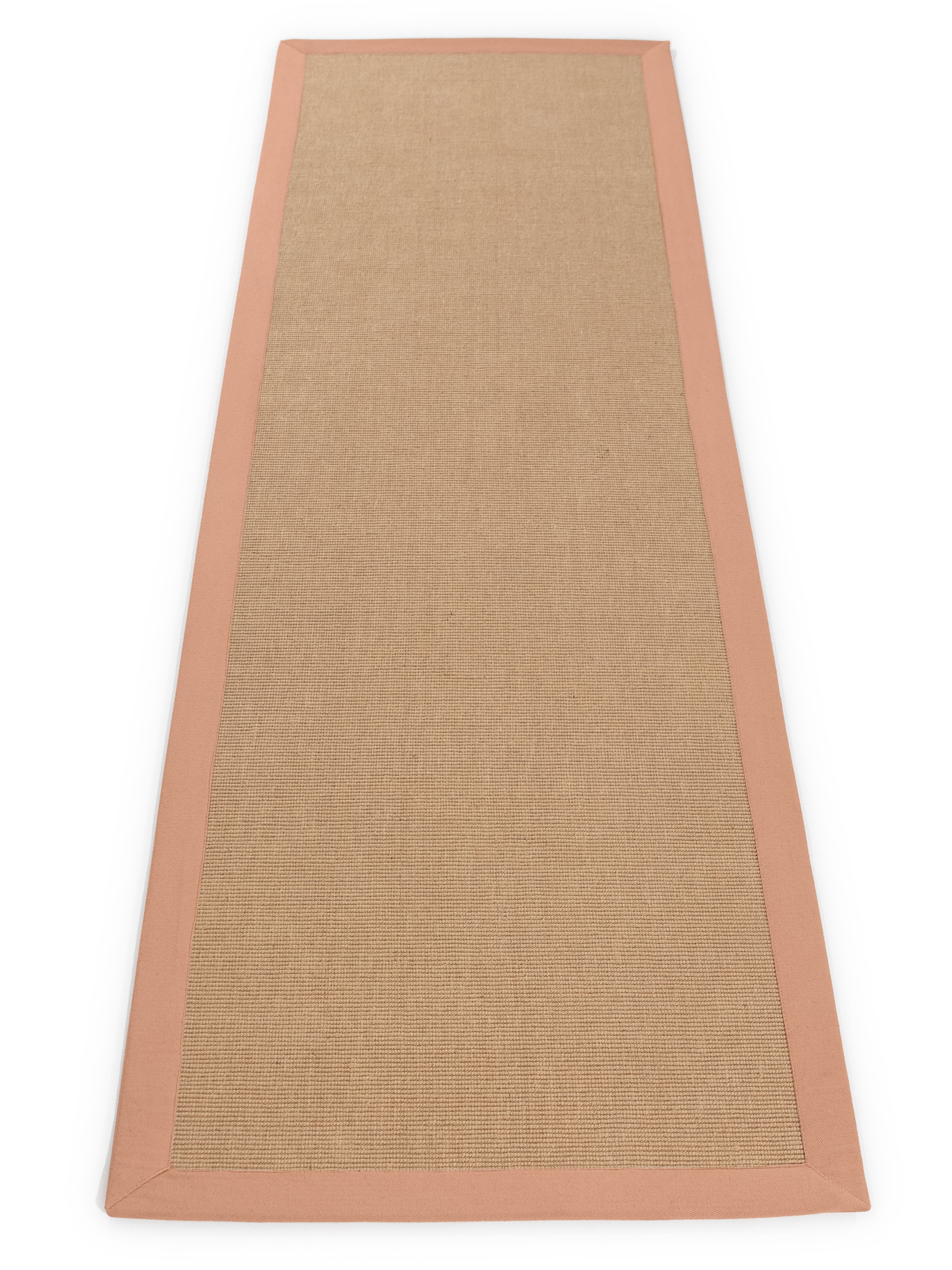 carpetfine Sisalteppich »Sisal«, rechteckig, 5 mm Höhe, mit farbiger Bordür günstig online kaufen