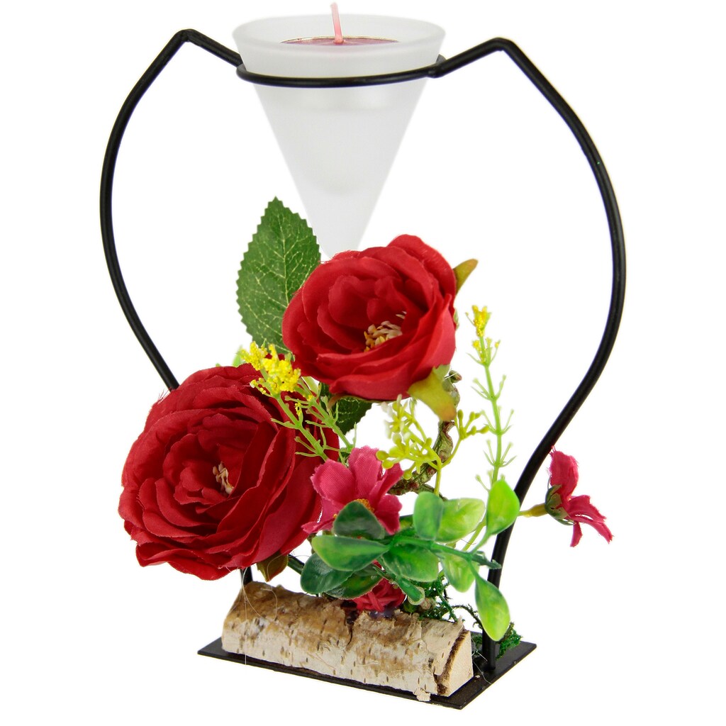 I.GE.A. Teelichthalter »Rose«