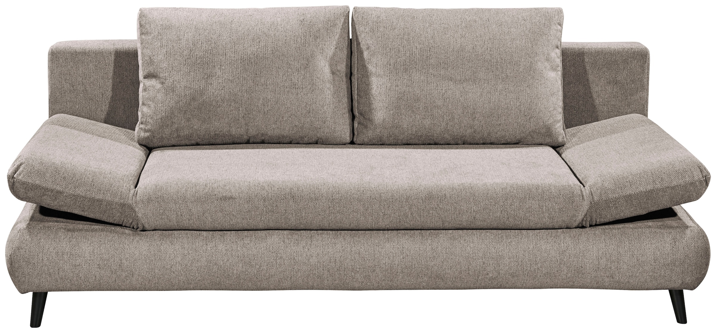 ED EXCITING DESIGN Schlafsofa »Sunny«, mit Bettkasten & Armteilverstellung günstig online kaufen