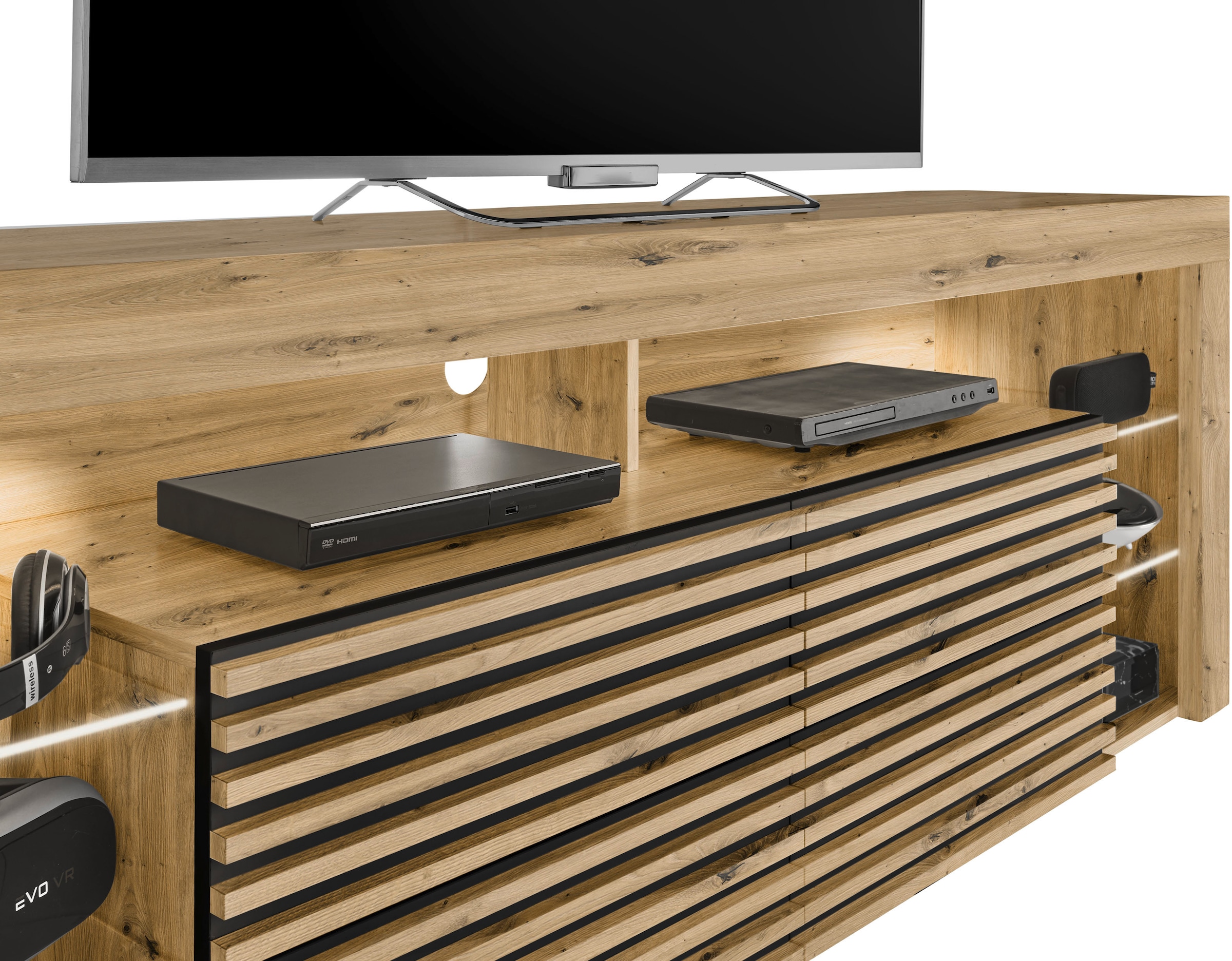 Stolkom TV-Schrank »Goal TV Lowboard, B/H/T 179x67x 44 cm« 1 Stk. tlg. %RESET$