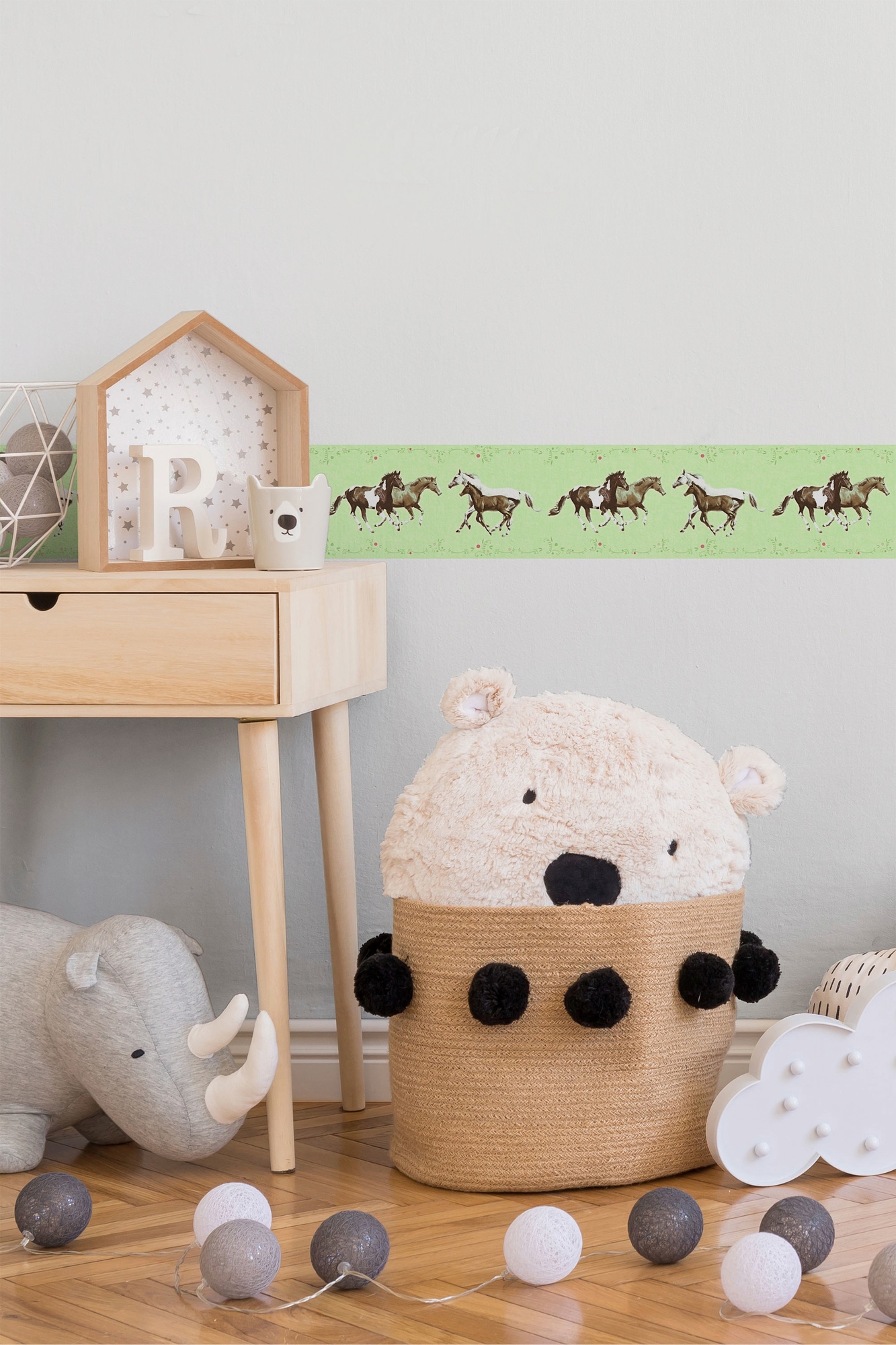 living walls Bordüre »Little Stars«, Kinderzimmertapete Tapete Tiere
