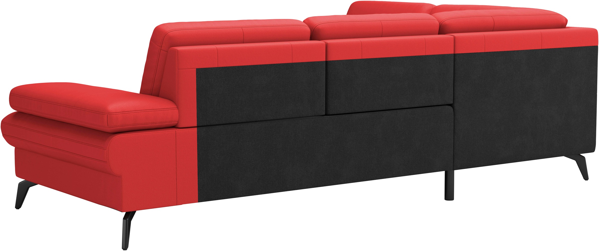 sit&more Ecksofa »Morris L-Form, inkl. Sitztiefenverstellung«, wahlweise mit Armteilverstellung, Bettfunktion & Bettkasten