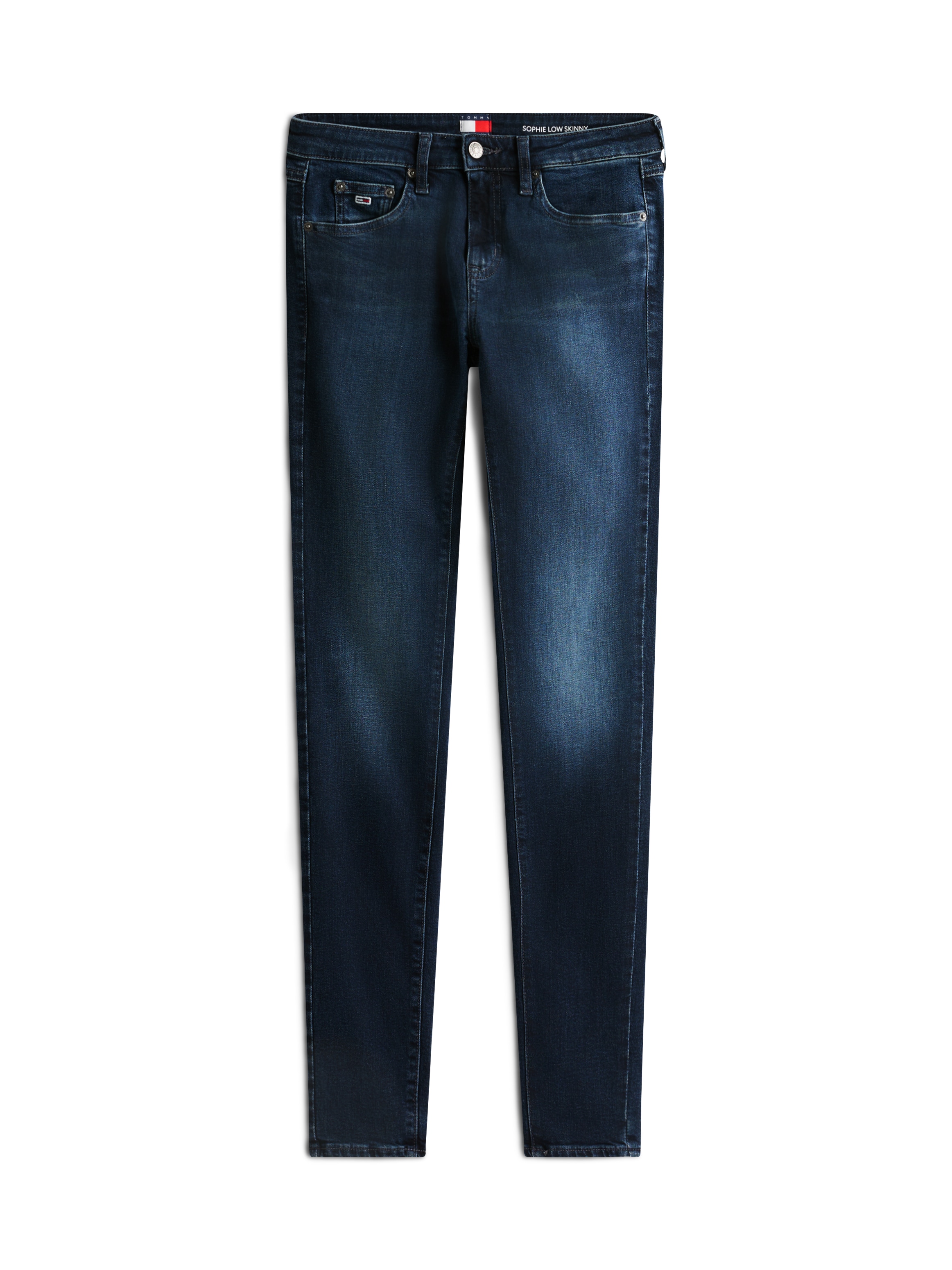 Tommy Jeans Skinny-fit-Jeans »LW SKN CH12« mit Logo-Badge, Logstickerei