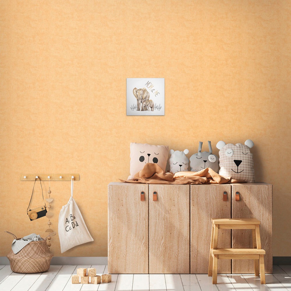 A.S. Création Leinwandbild »Fam Portrait 1 - Wandbild Beige Grau Keilrahmen günstig online kaufen