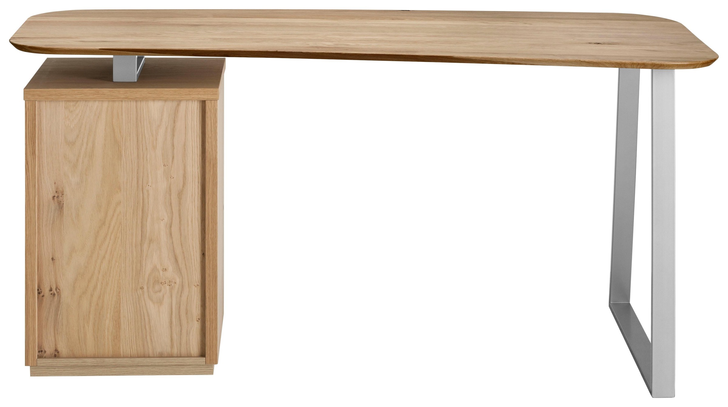 VOGL Möbelfabrik Schreibtisch »Erik«, mit Schweizer Kante, teilmassiv, Breite 150 cm, Made in Germany