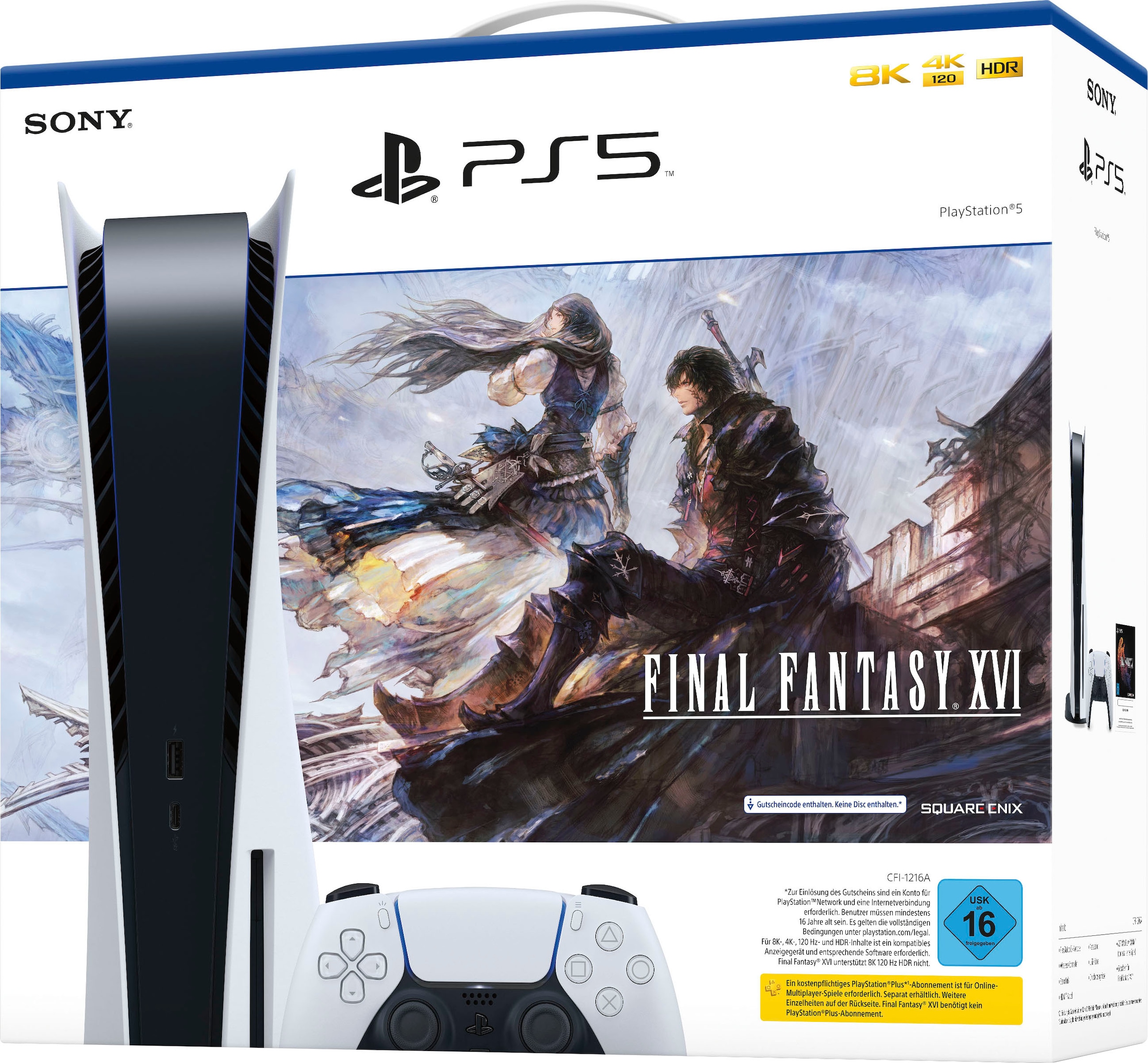 4. Bild von PlayStation 5 Konsolen-Set »Final Fantasy XVI Bundle«