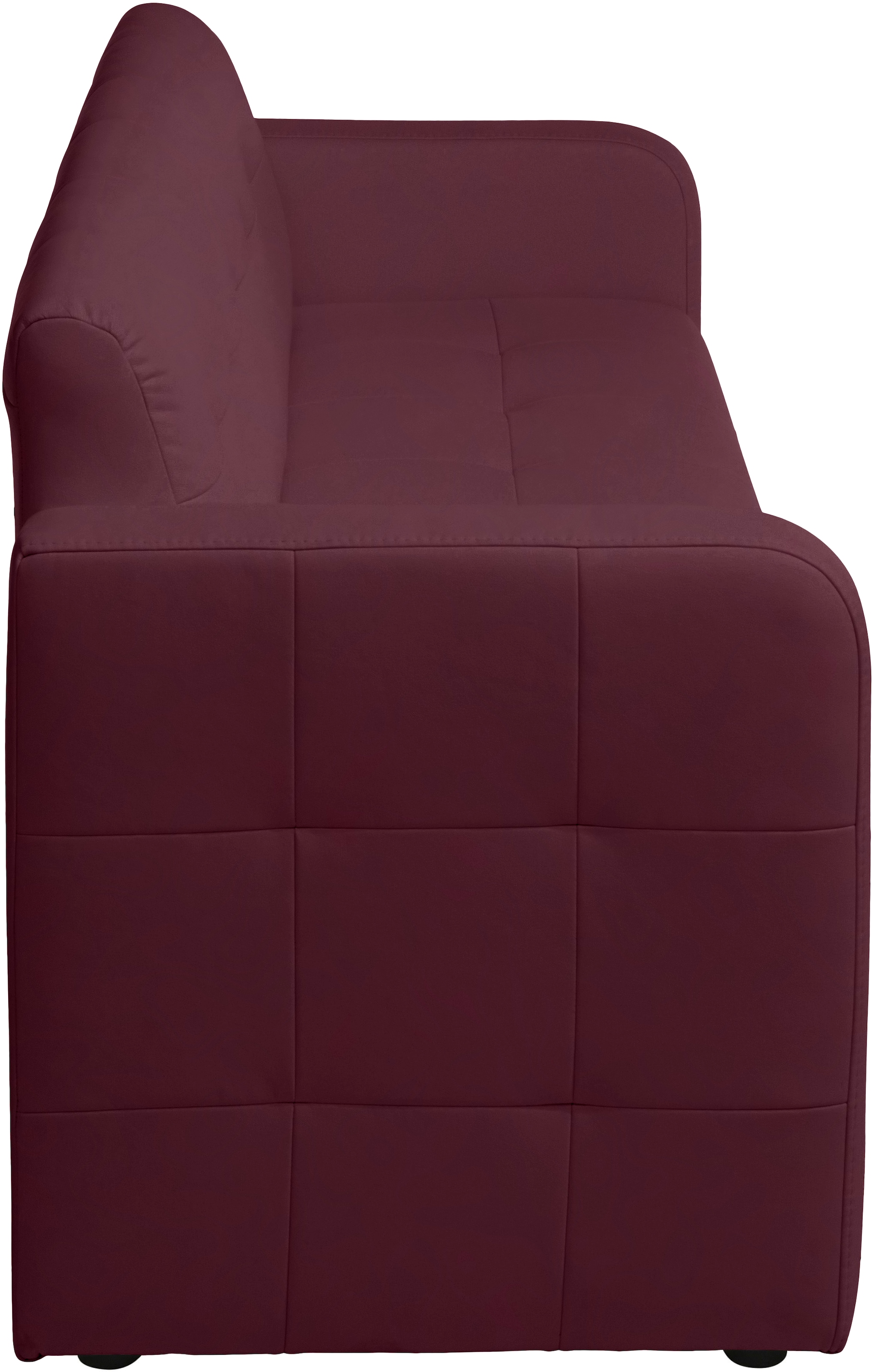 exxpo - sofa fashion Sitzbank »Barista Küchensofa, kompakte Stellmaße, Sitzhöhe 49cm«, mit Rückenlehne