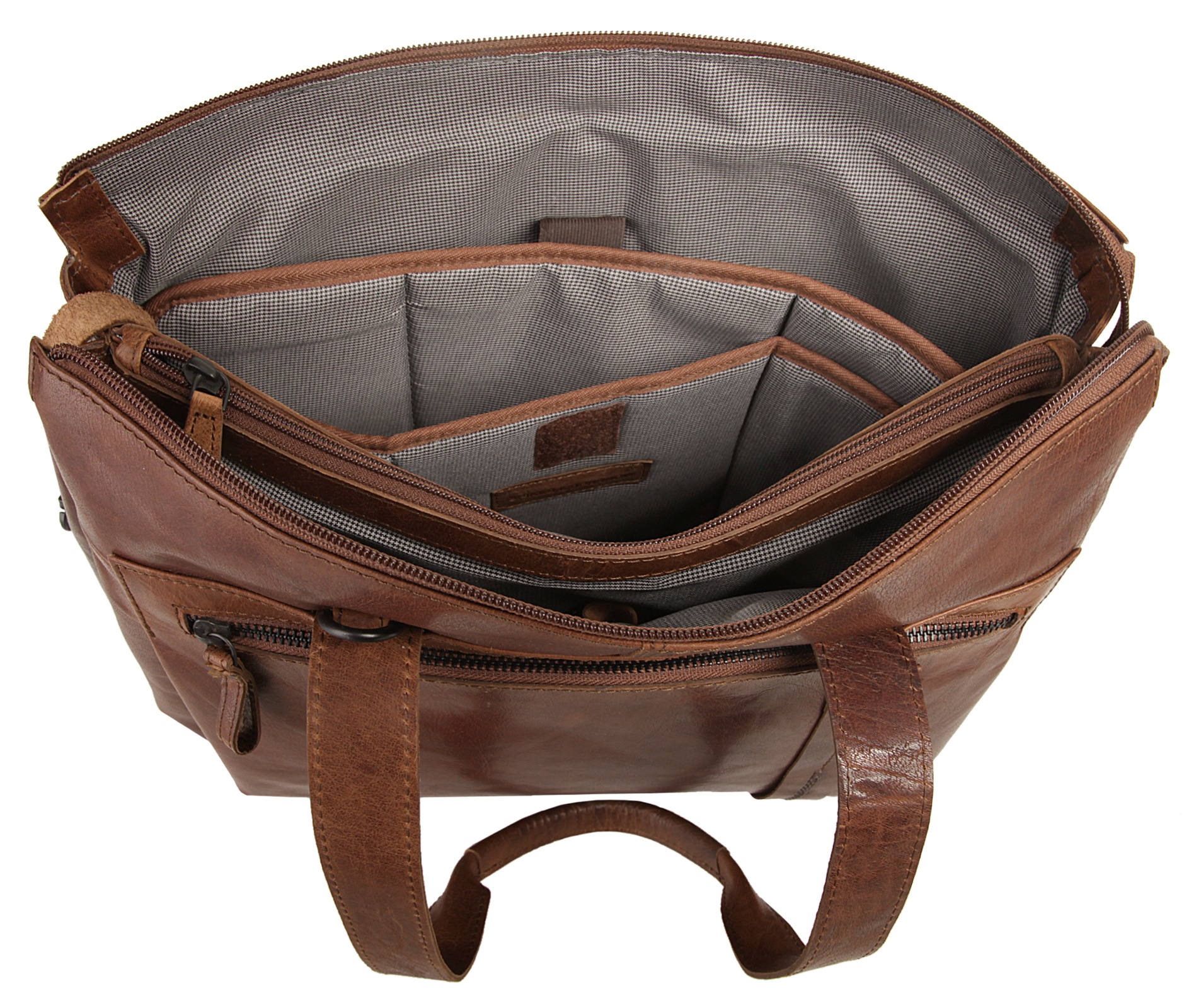 Spikes & Sparrow Shopper, echt Leder