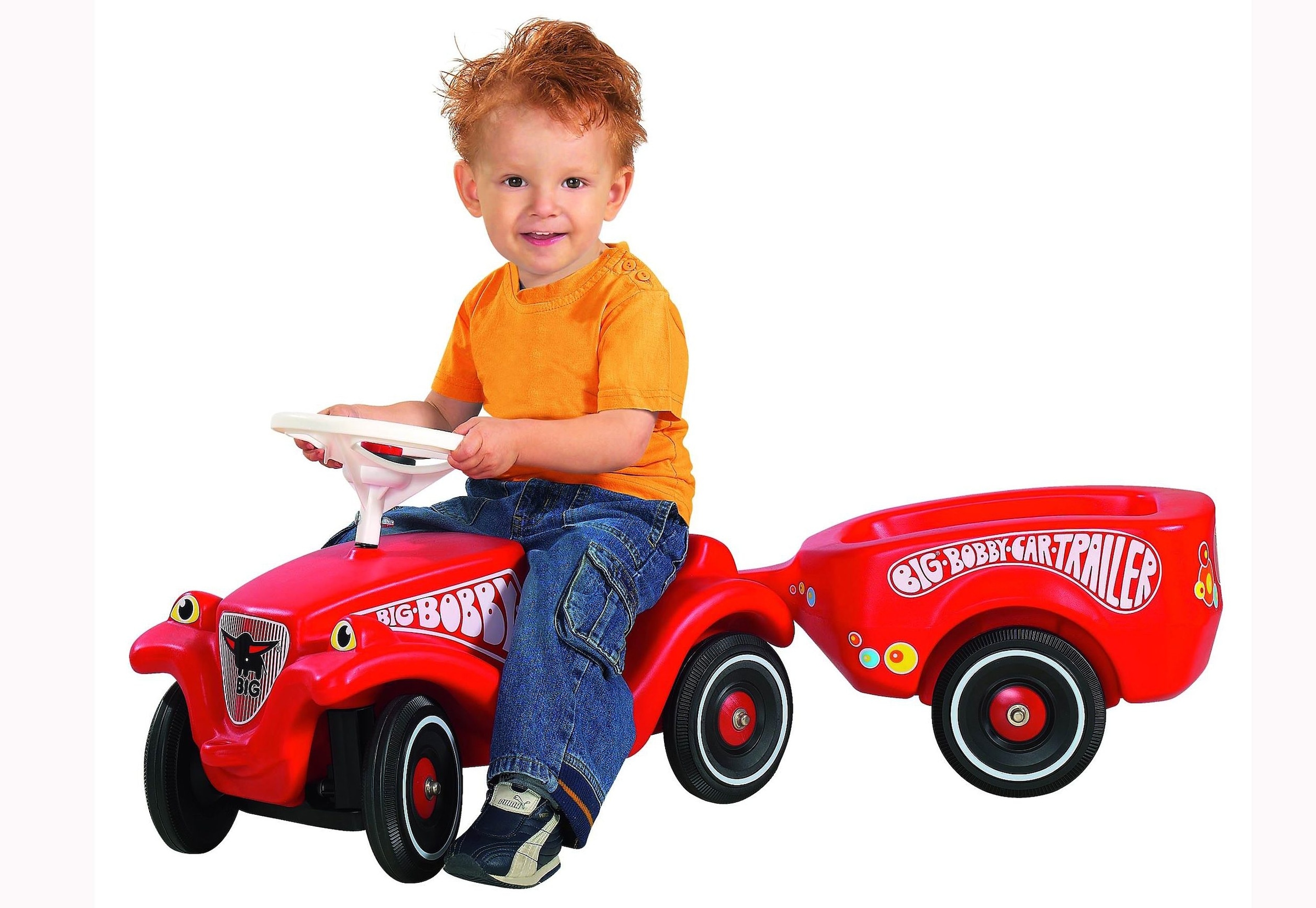 BIG Kinderfahrzeug-Anhänger »BIG-Bobby-Car-Trailer«, Made in