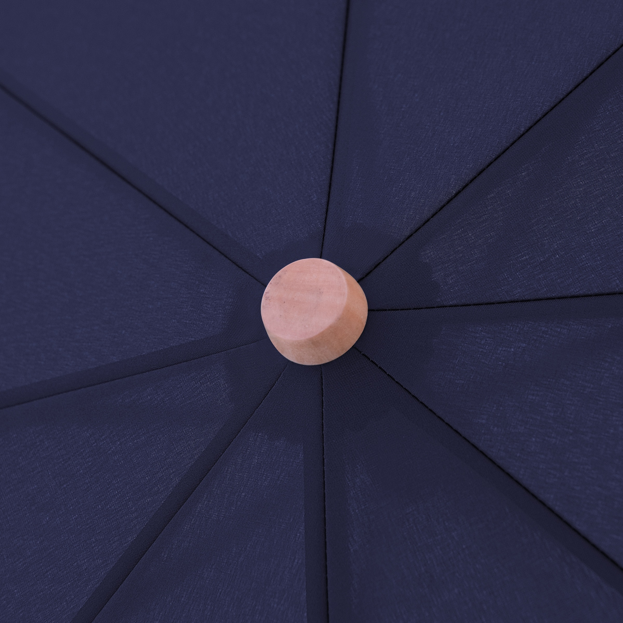 doppler® Taschenregenschirm »nature Mini, deep Material bequem Schirmgriff aus kaufen blue«, gewissenhaft recyceltem mit bewirtschafteten aus Wäldern aus FSC®-Holz