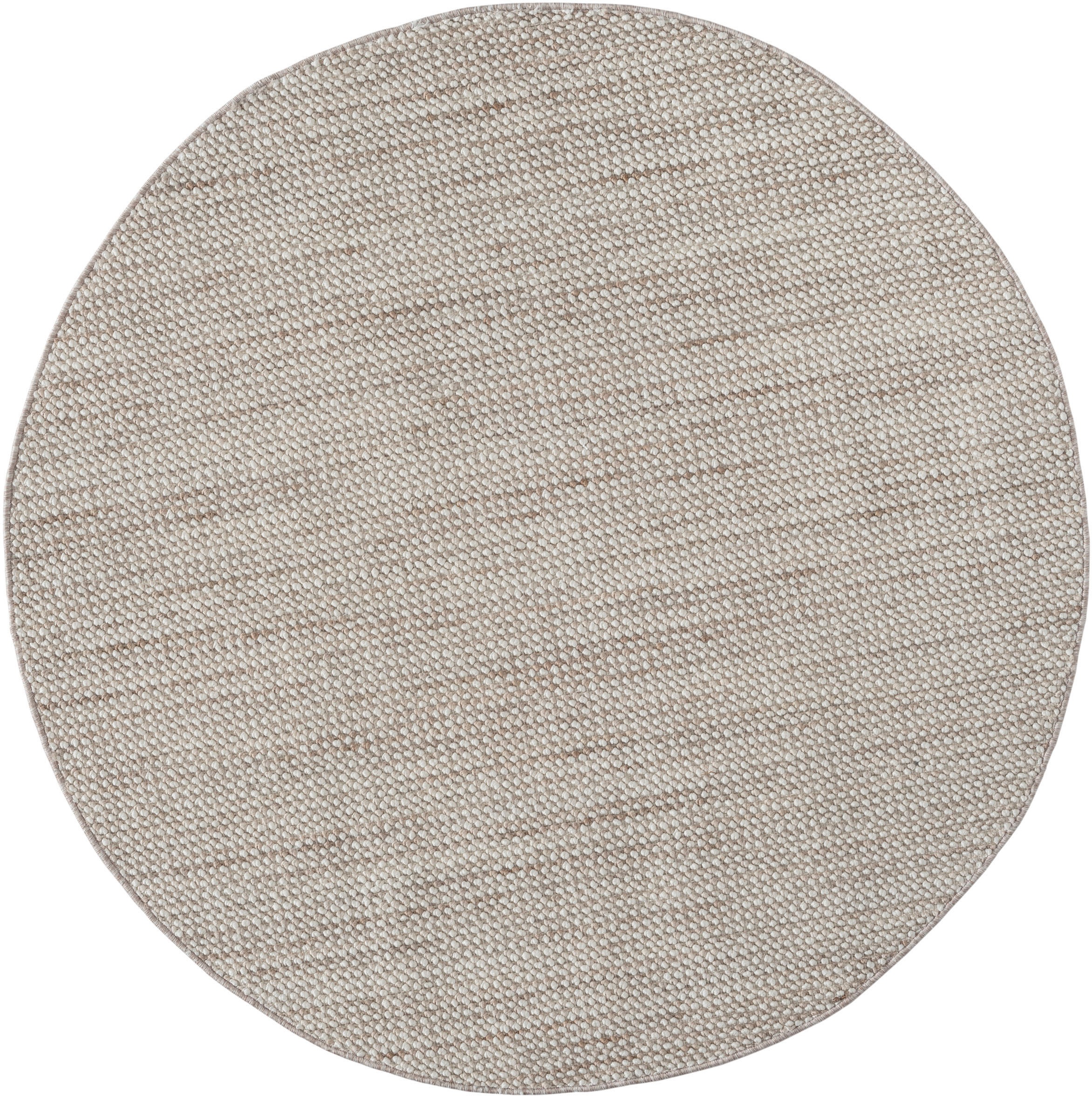 OTTO home Teppich »Vals« rund 7 mm Höhe Uni Farben, meliert, Sisal-Optik, a günstig online kaufen