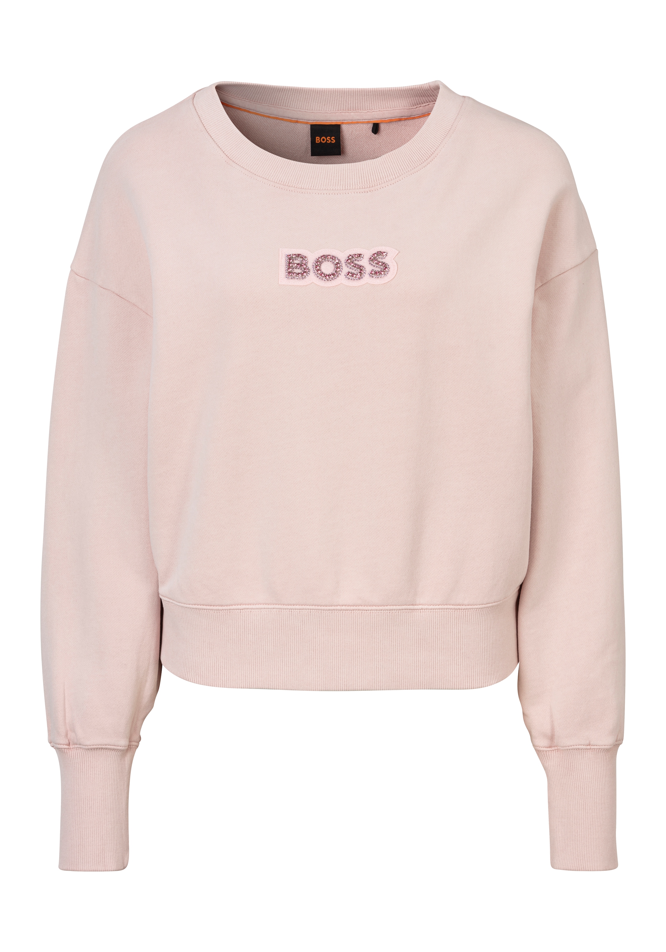 BOSS ORANGE Sweatshirt »C_Elay_stonebadge«, mit BOSS Logo