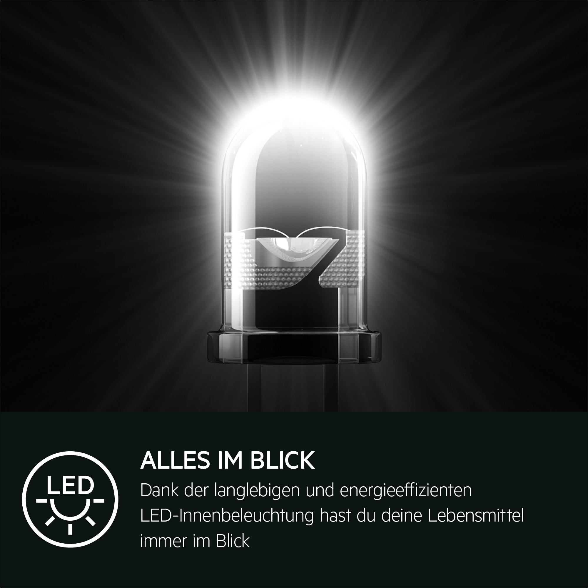 AEG Kühlschrank 6000 »TF6FS181DC«, DynamicAir: Für gleichmäßige Kälteverteilung