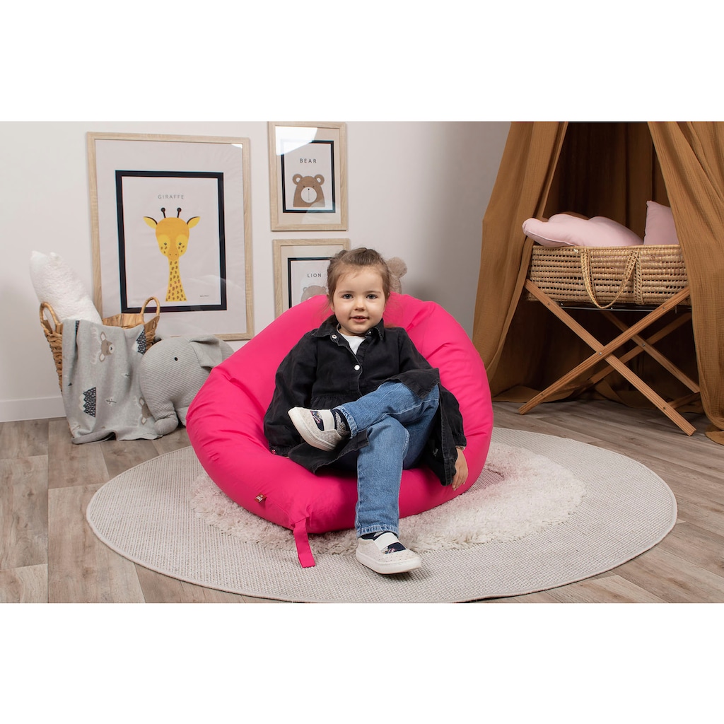 Knorrtoys® Sitzsack »Jugend, pink«, 75 x 100 cm; Made in Europe