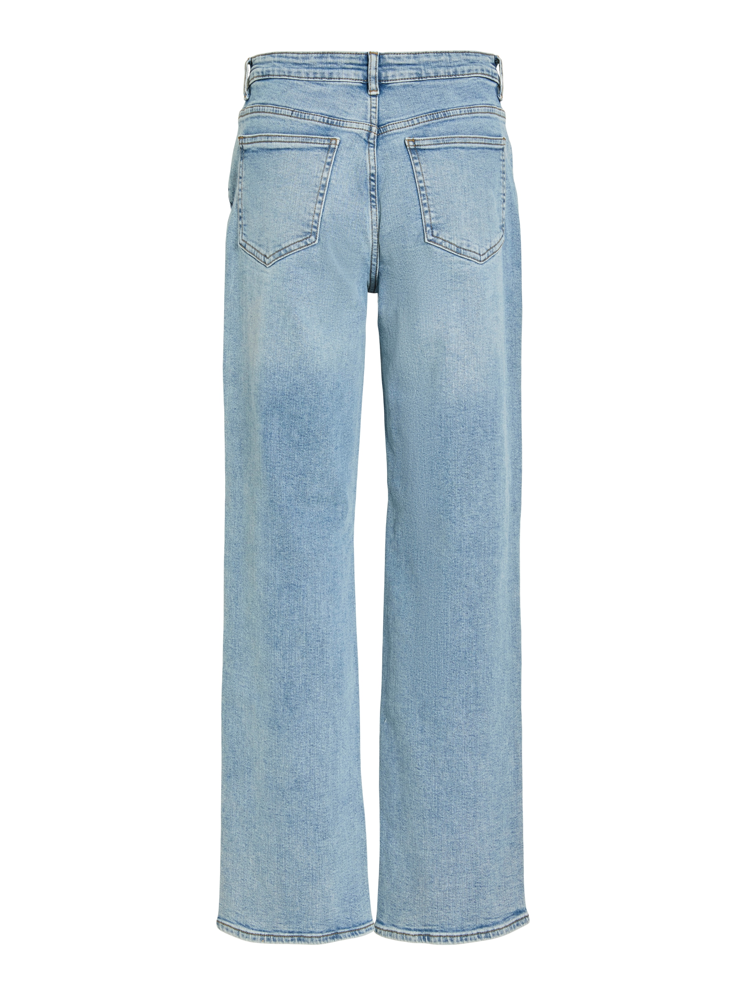 Vila Straight-Jeans »VILISA RW STRAIGHT JEANS ROS - NOOS« Baumwollmischung, regular waist, straight fit