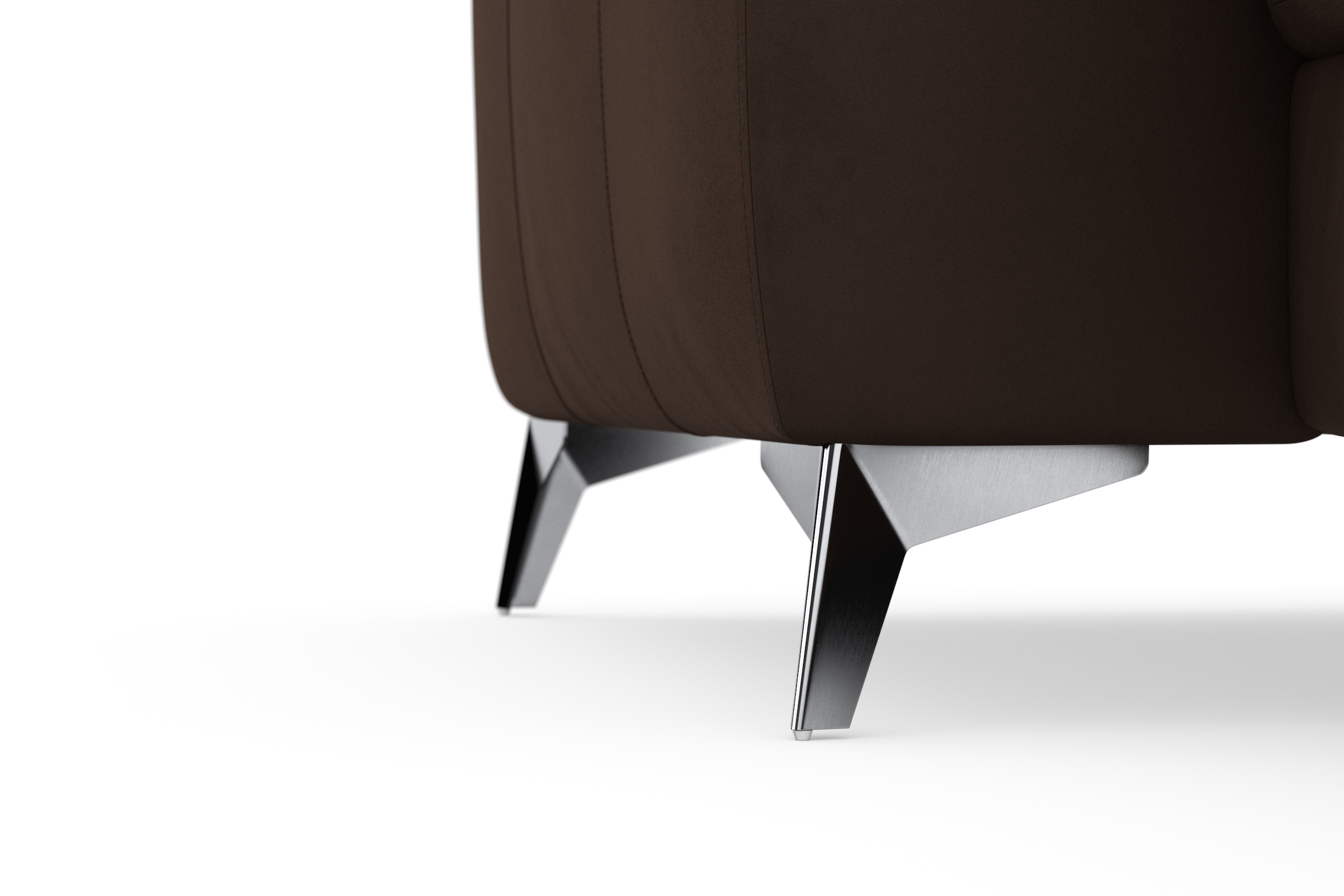 sit&more Ecksofa »Sinatra L-Form«, mit Recamiere, optinal mit Kopfteilverstellung und Armteilfunktion